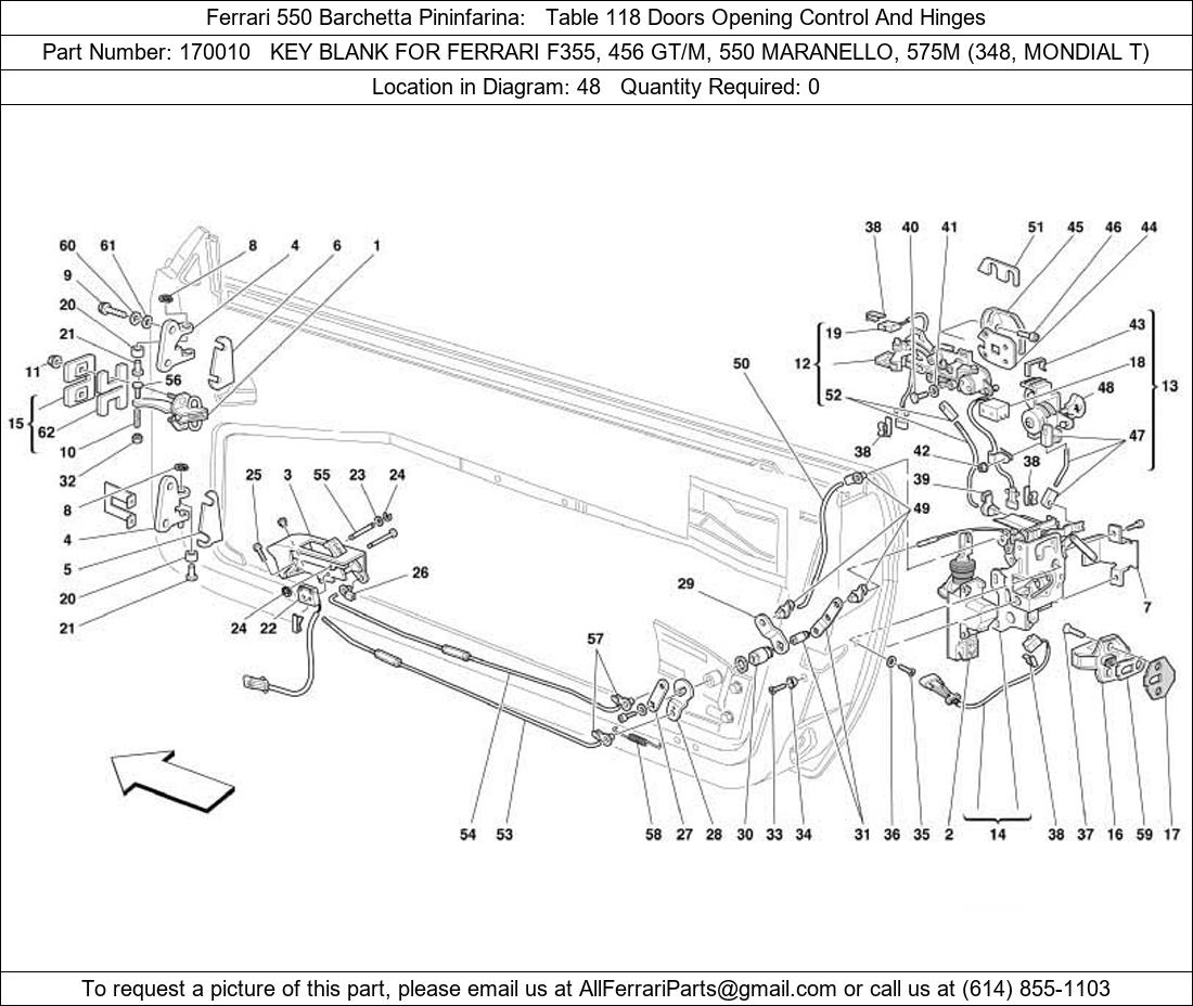 Ferrari Part 170010