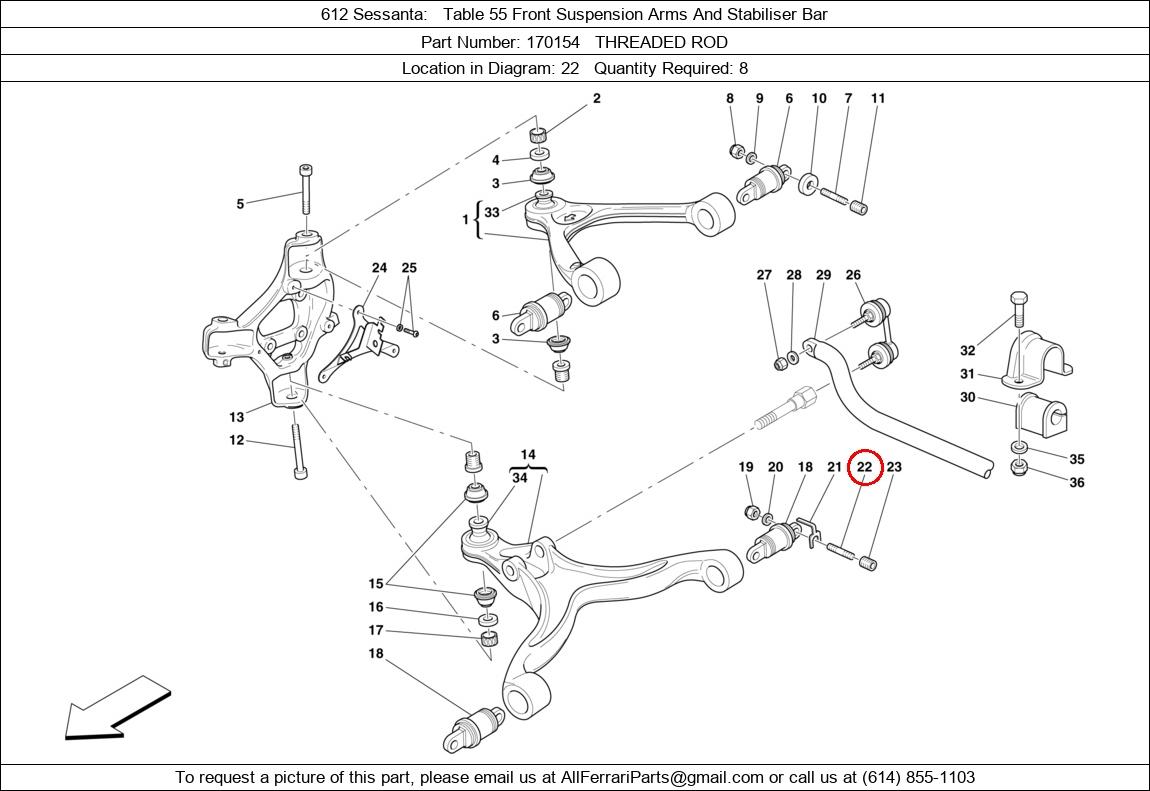 Ferrari Part 170154