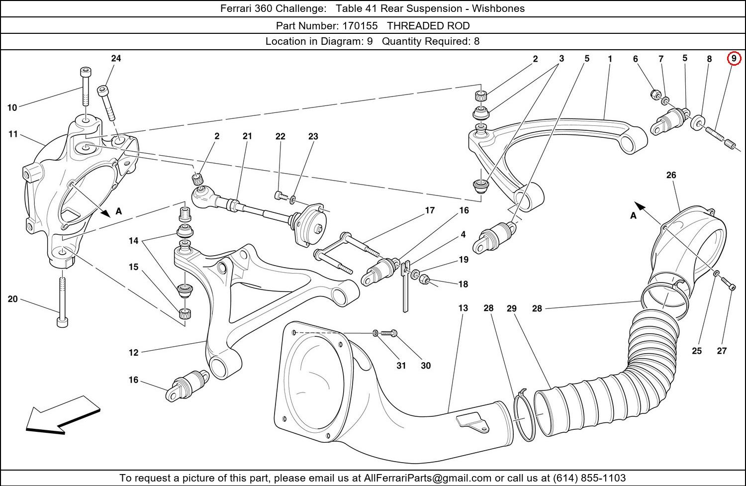Ferrari Part 170155
