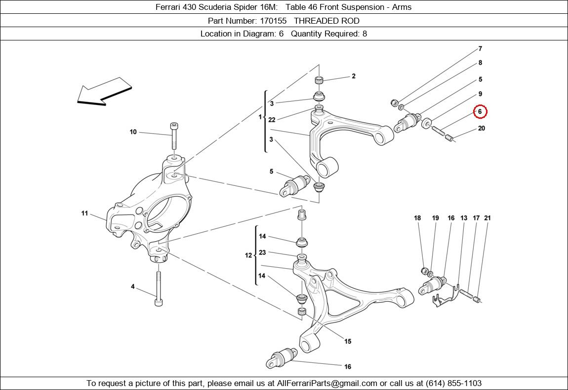 Ferrari Part 170155