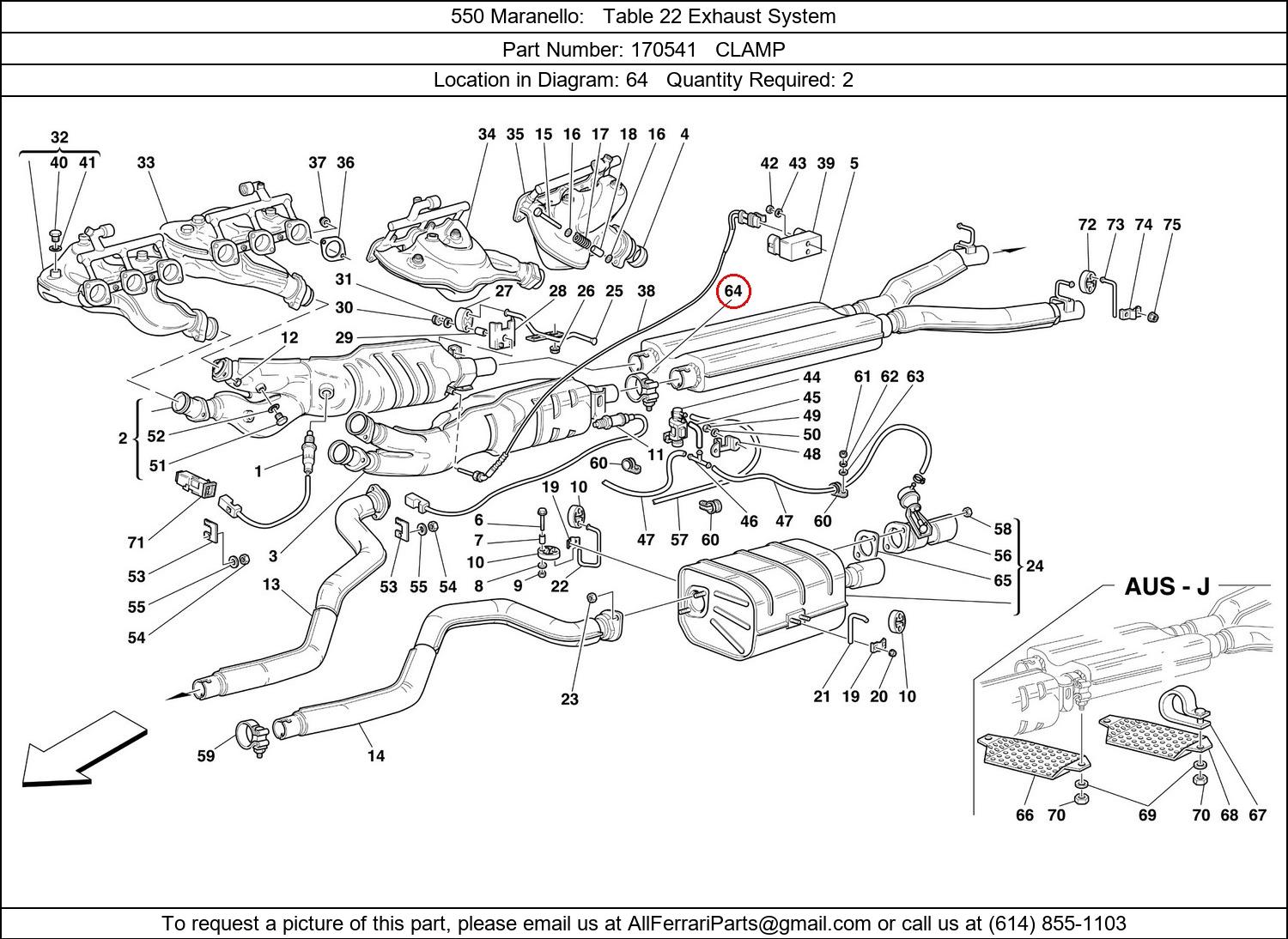 Ferrari Part 170541