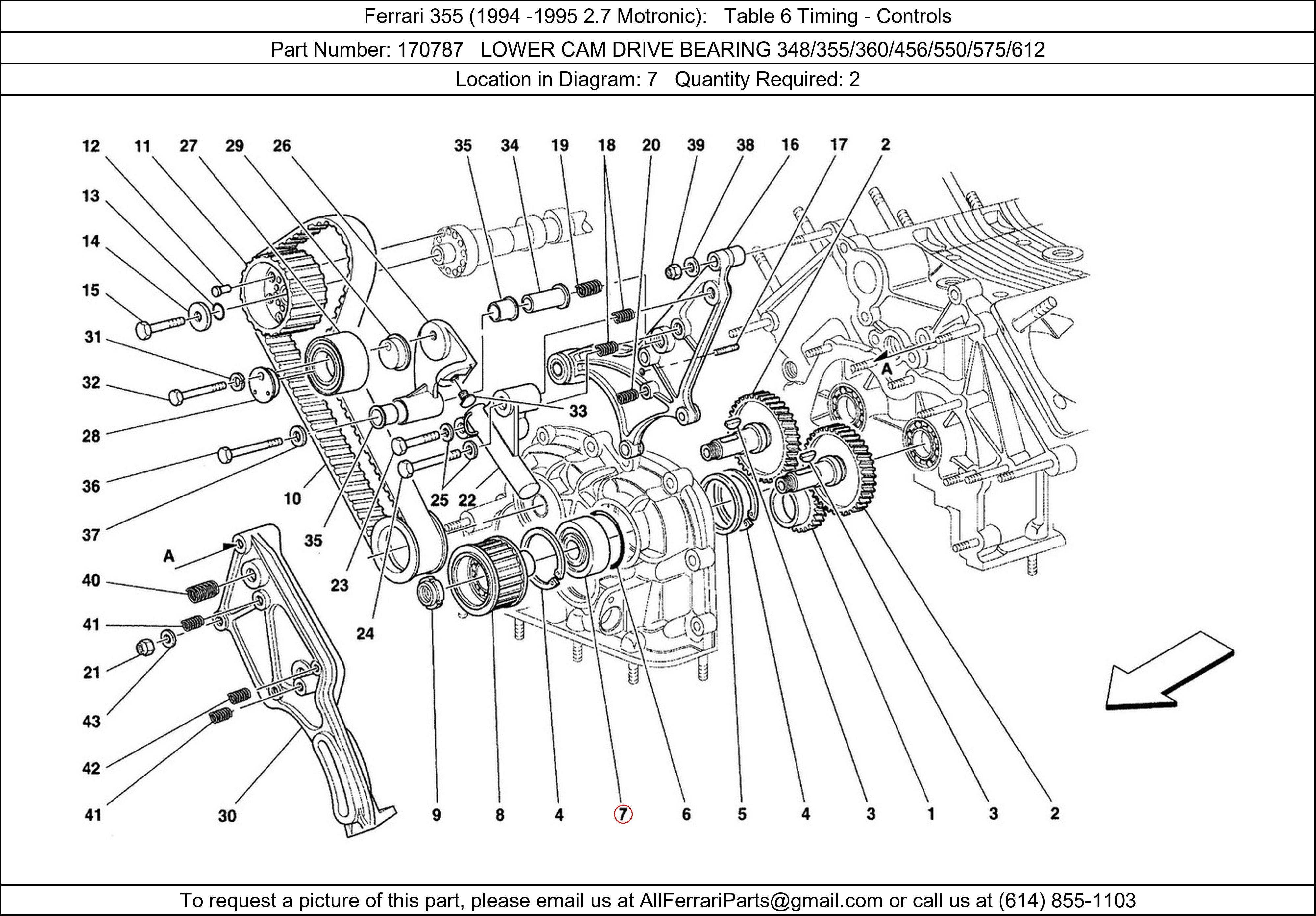 Ferrari Part 170787