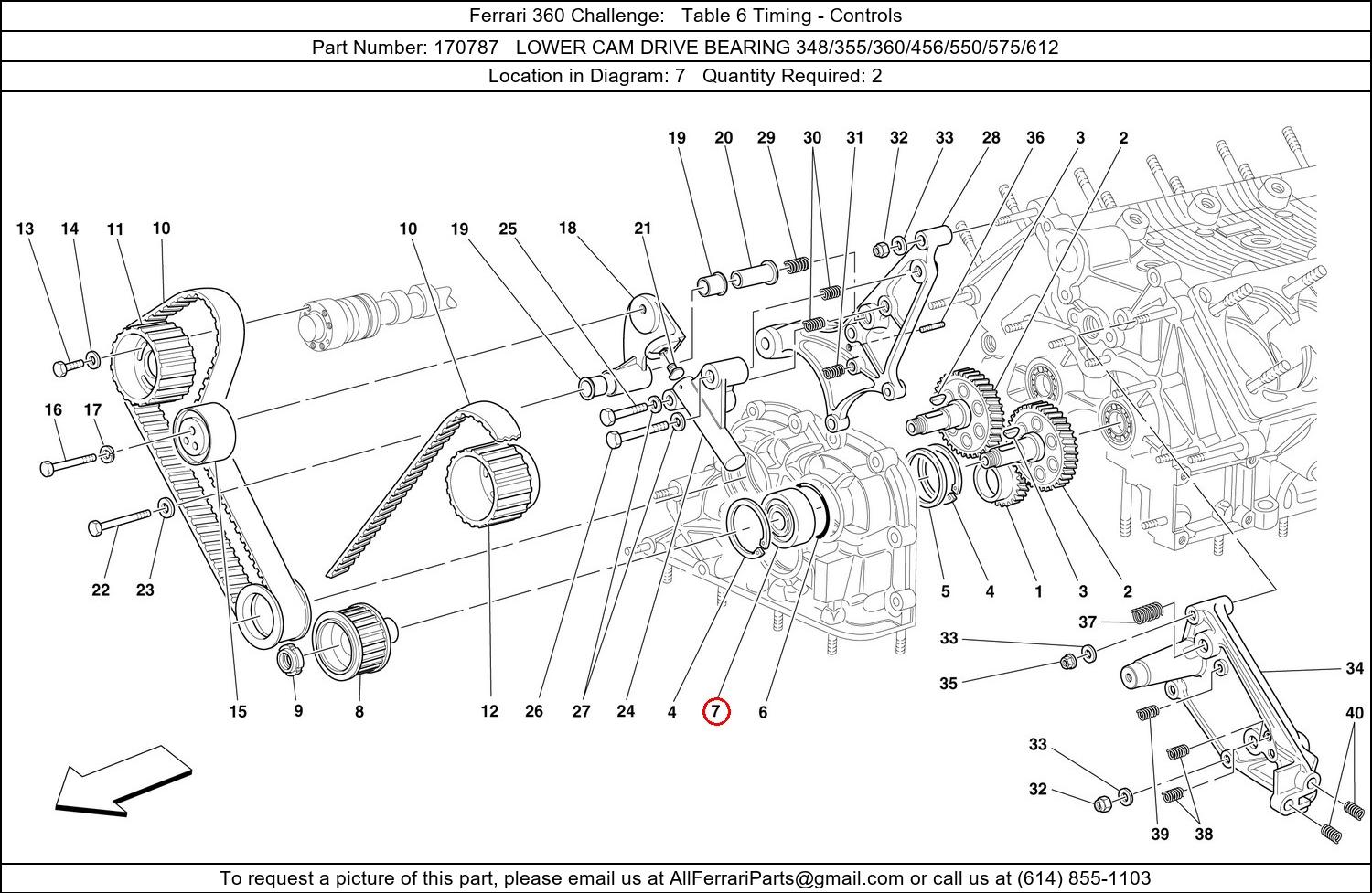 Ferrari Part 170787