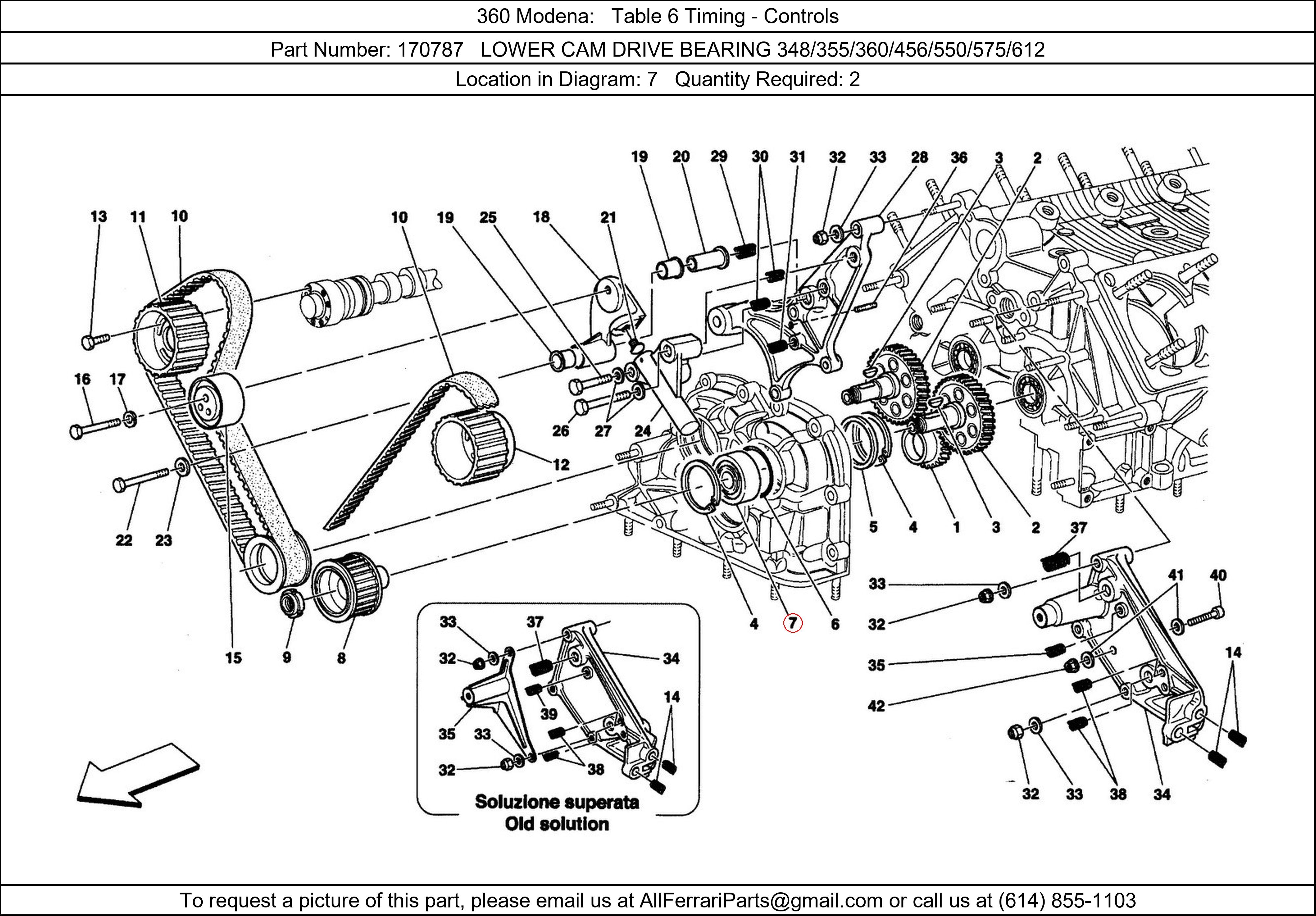 Ferrari Part 170787