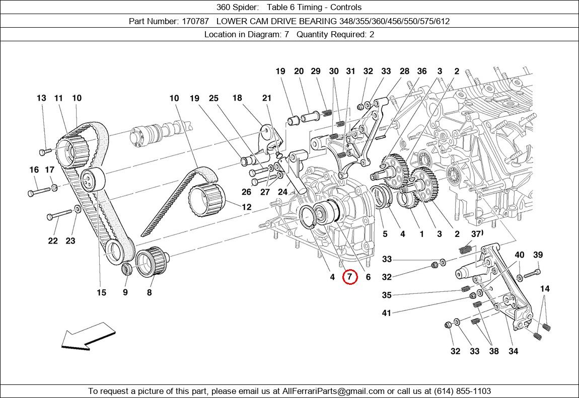 Ferrari Part 170787