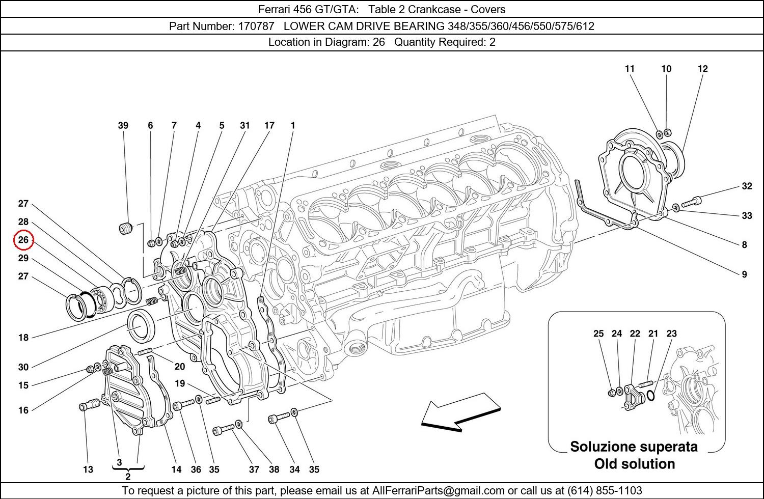 Ferrari Part 170787