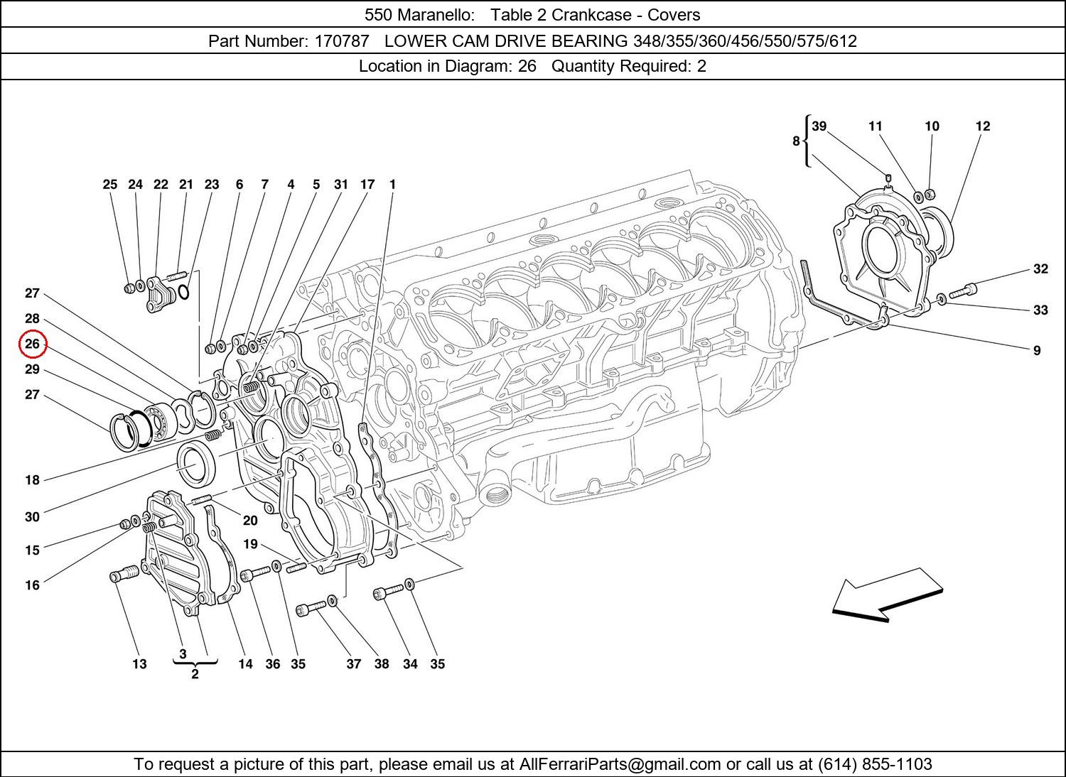 Ferrari Part 170787