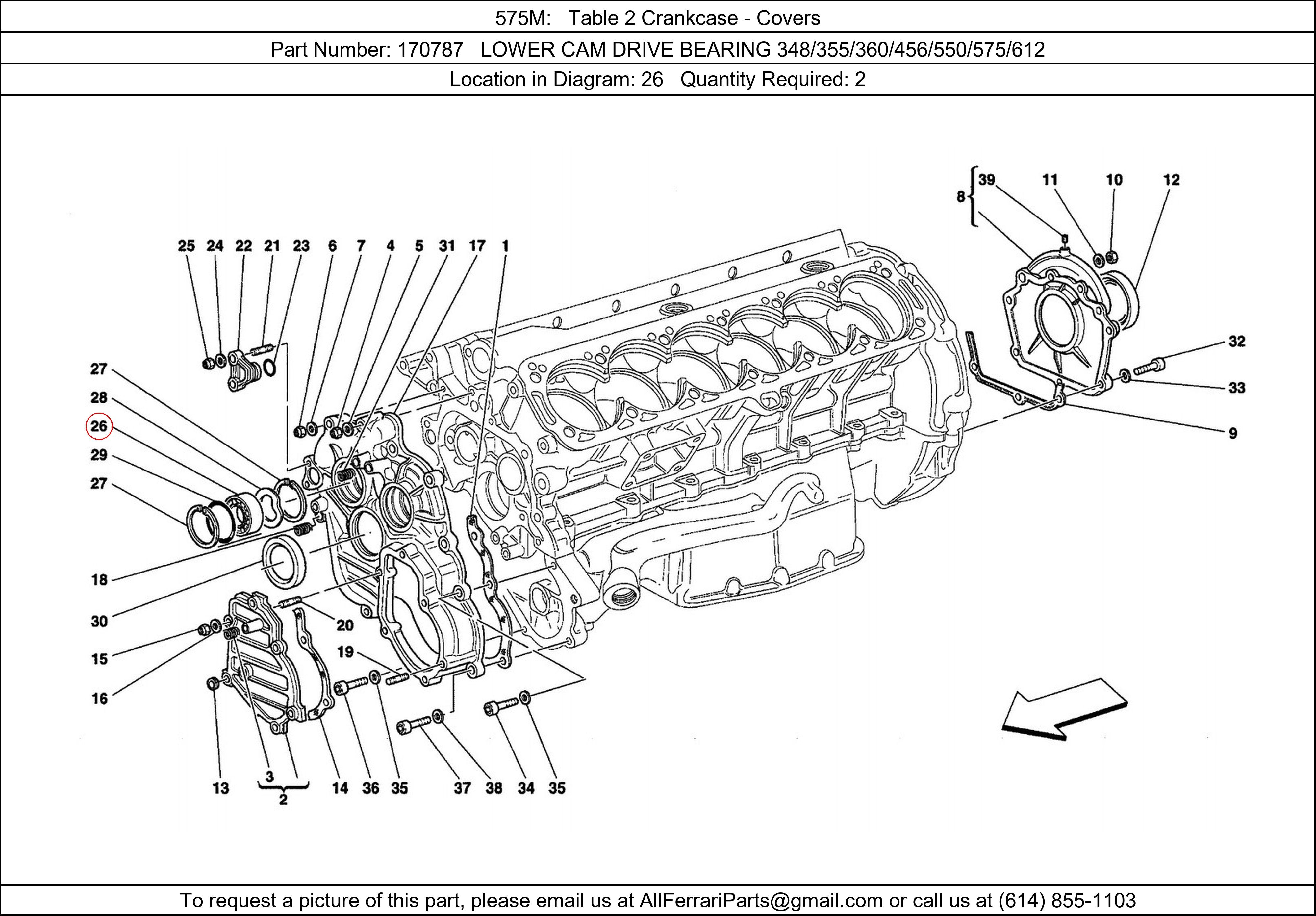 Ferrari Part 170787