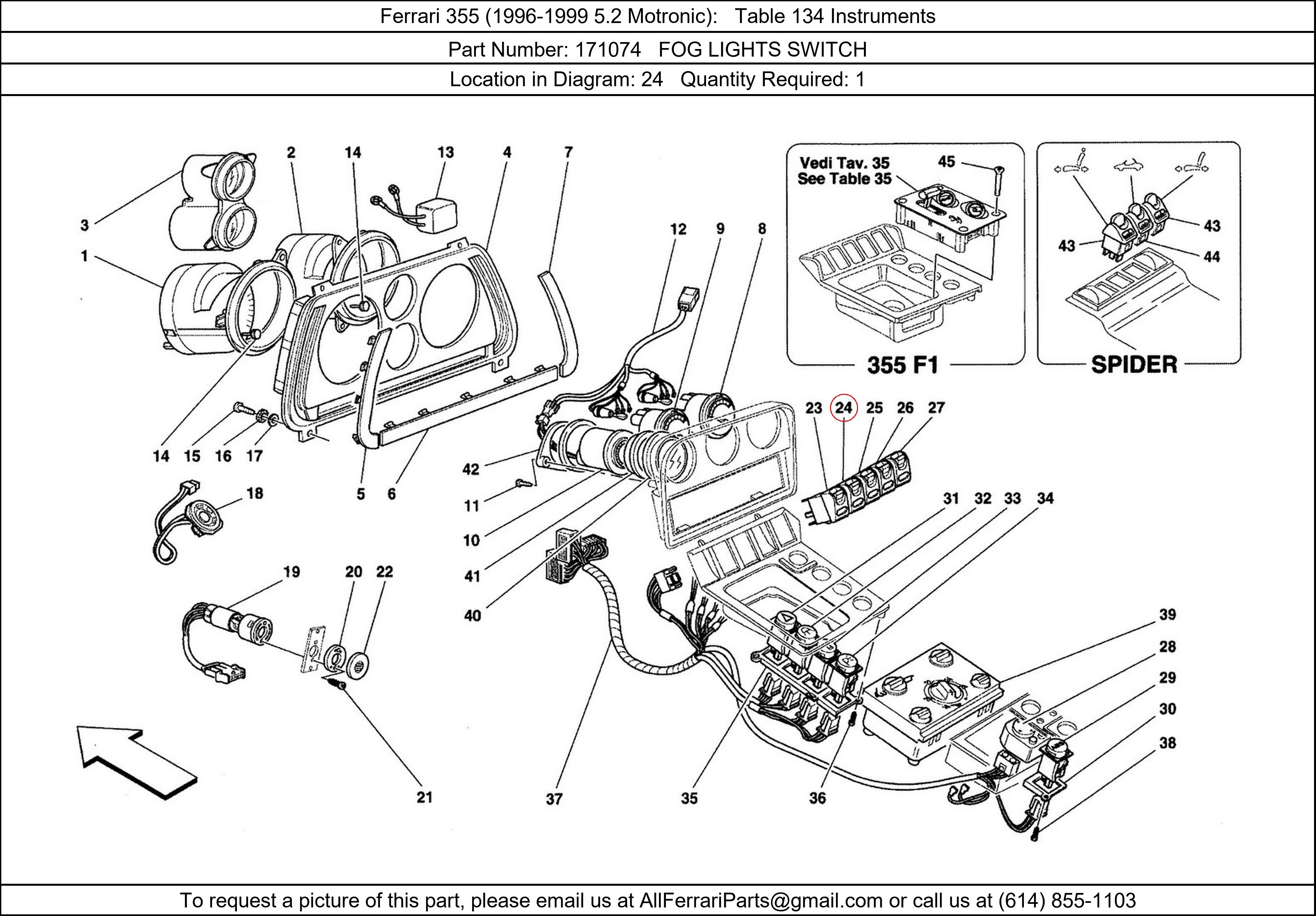 Ferrari Part 171074