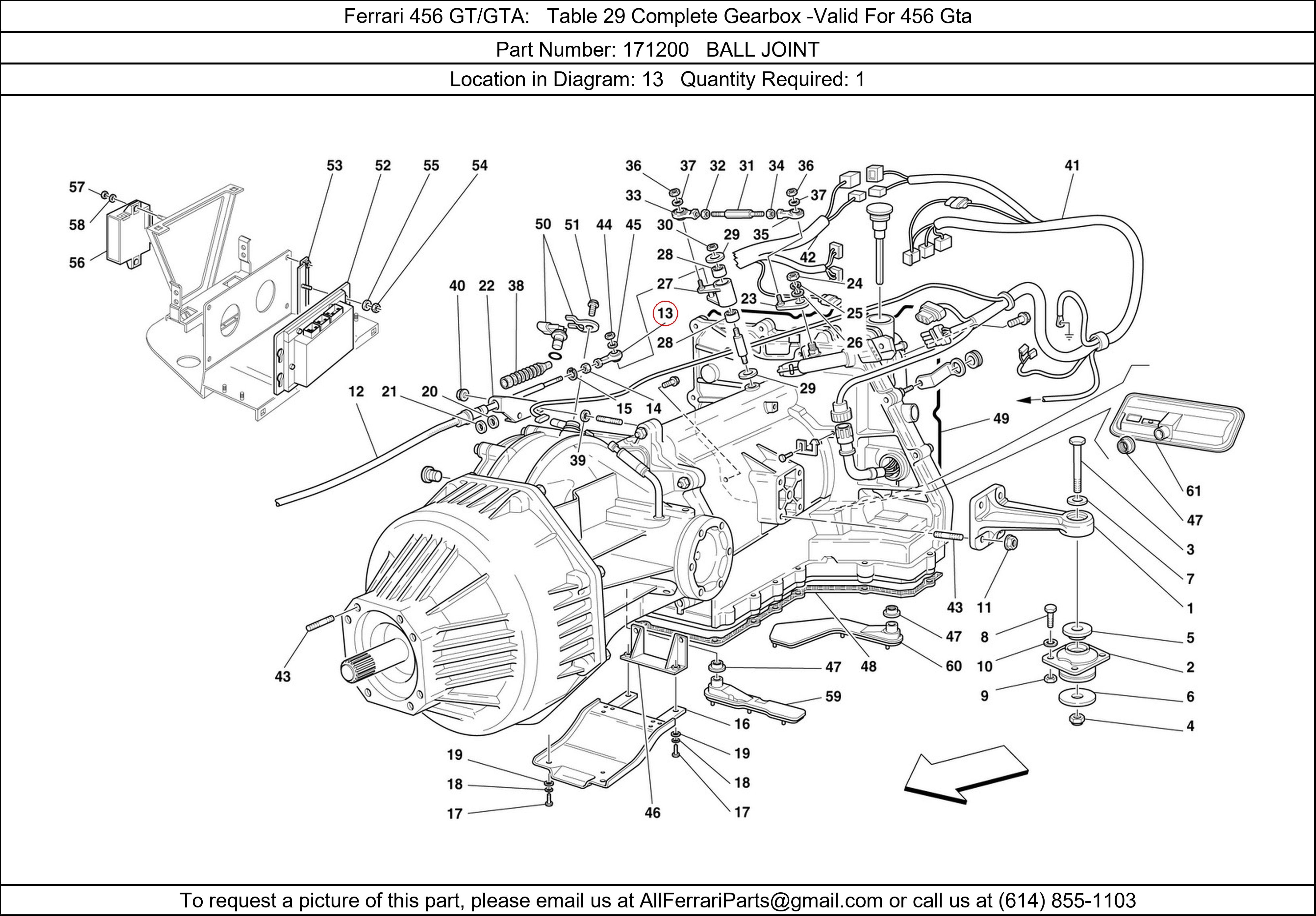 Ferrari Part 171200