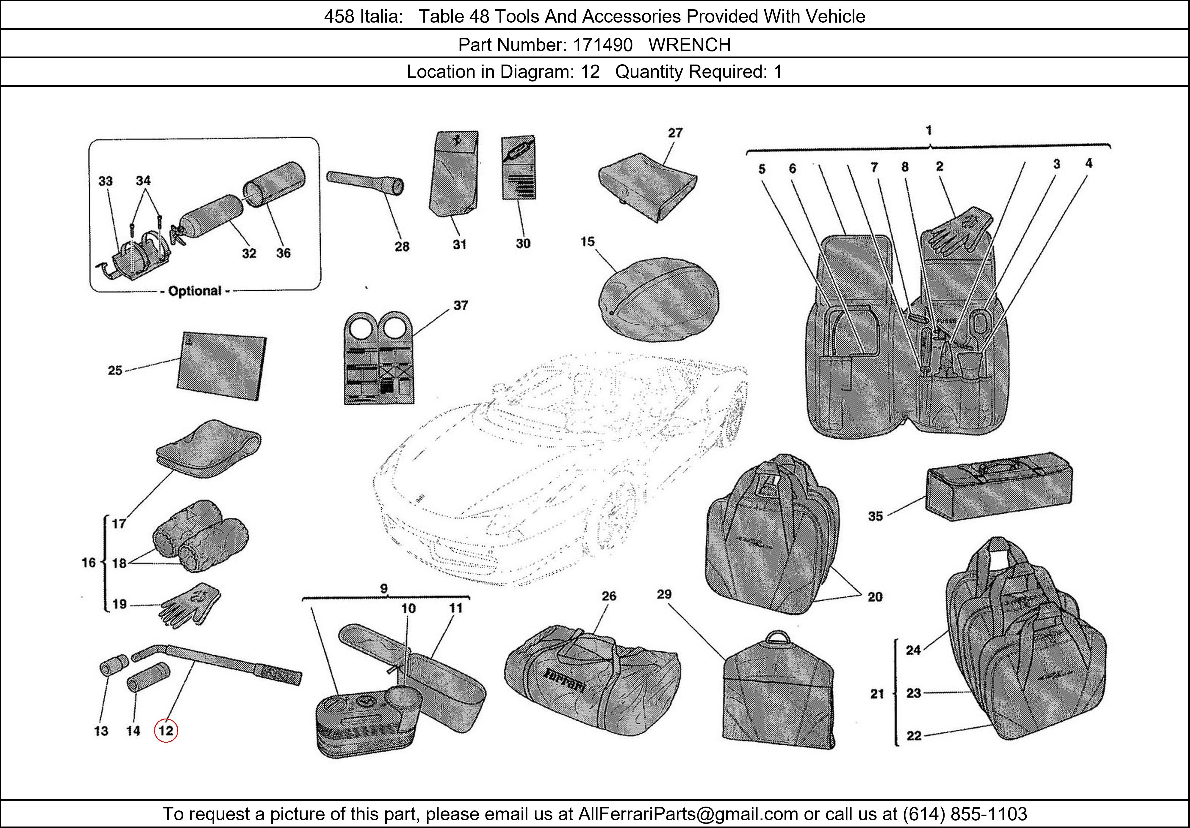 Ferrari Part 171490