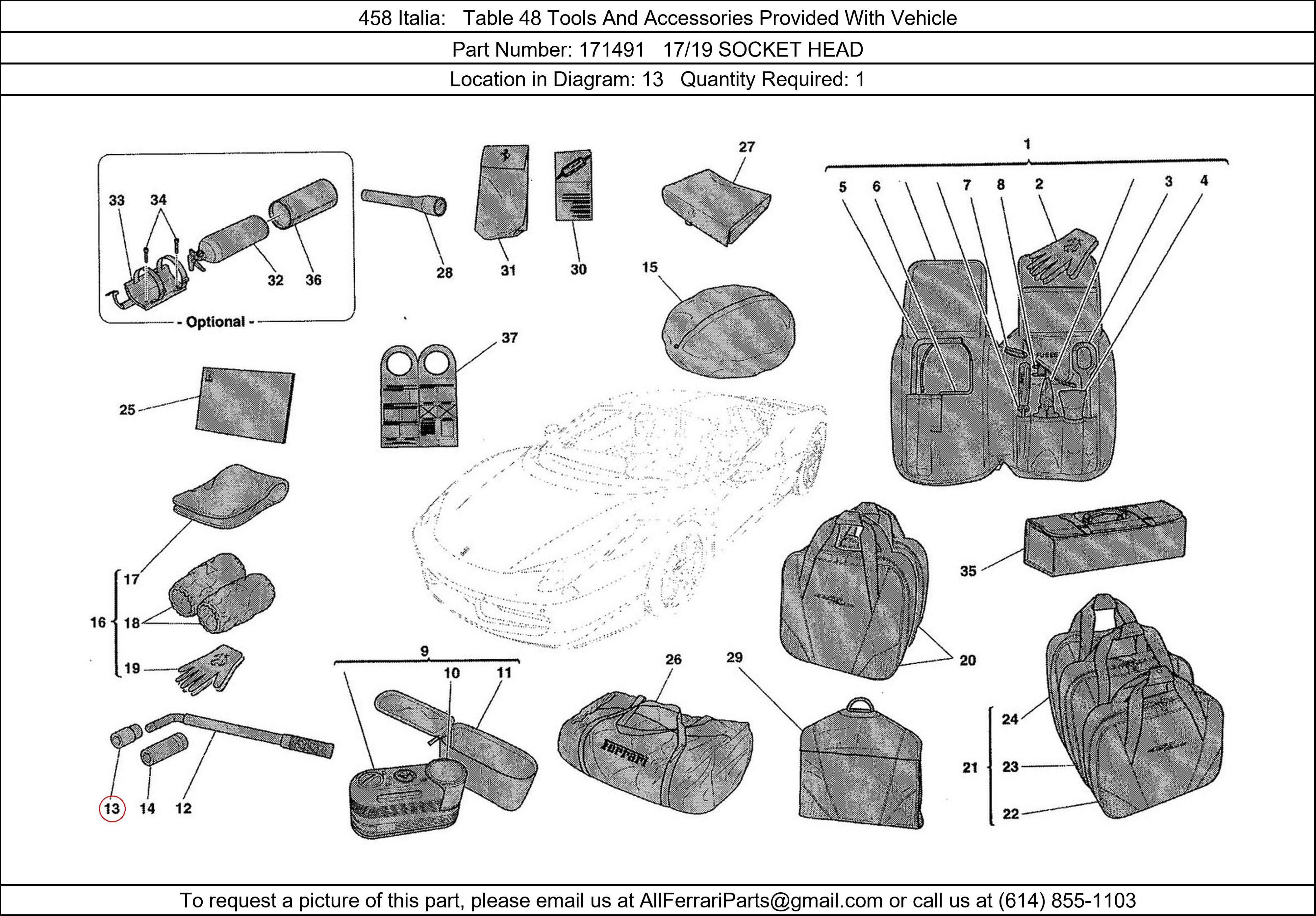 Ferrari Part 171491