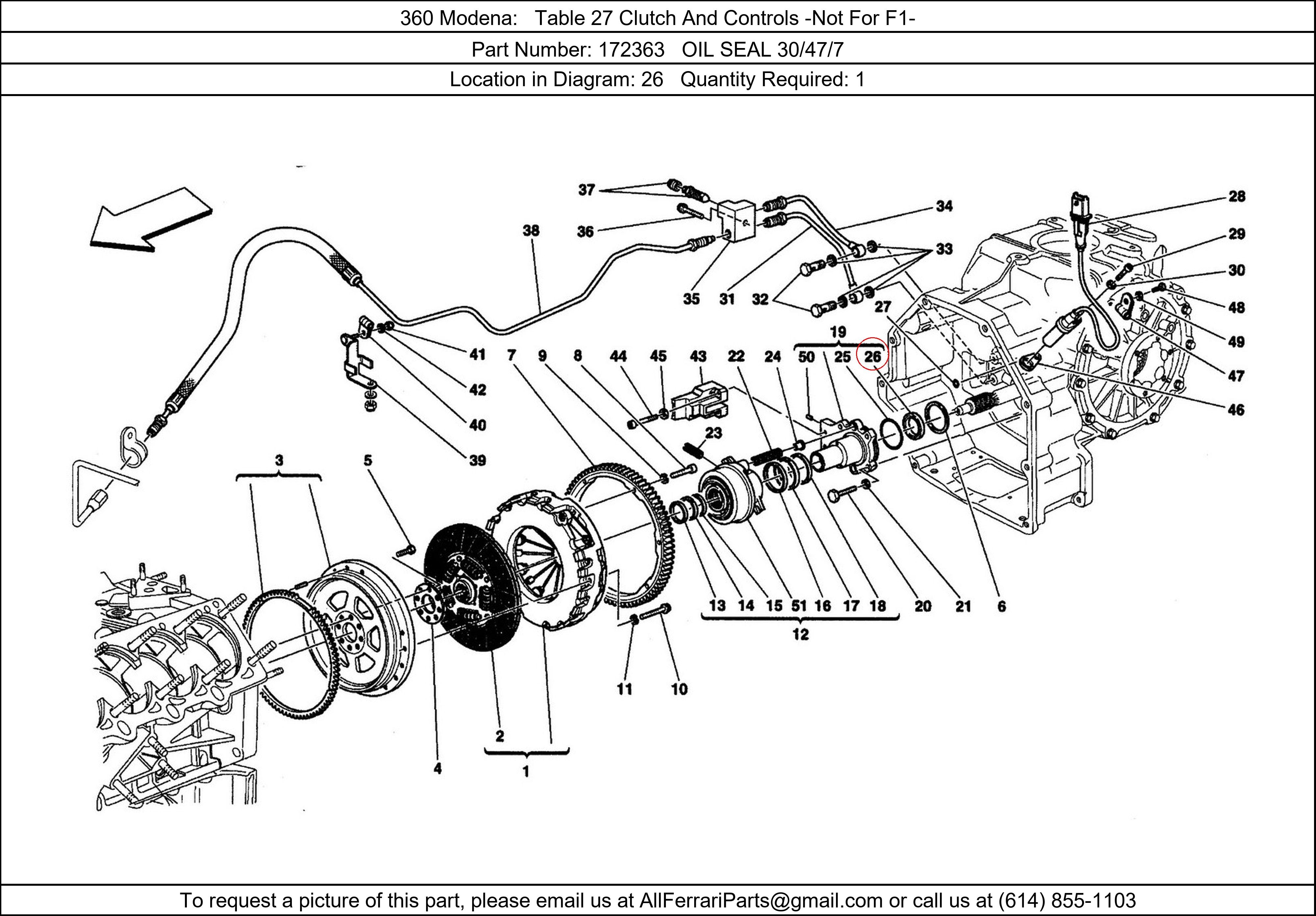 Ferrari Part 172363