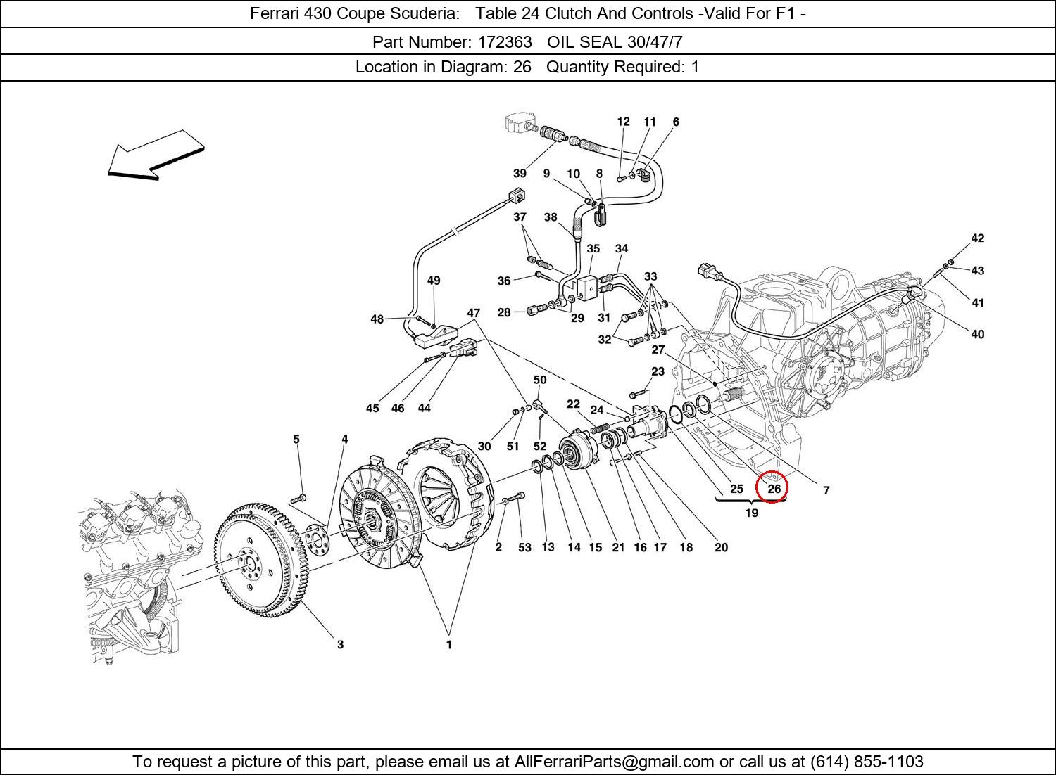 Ferrari Part 172363