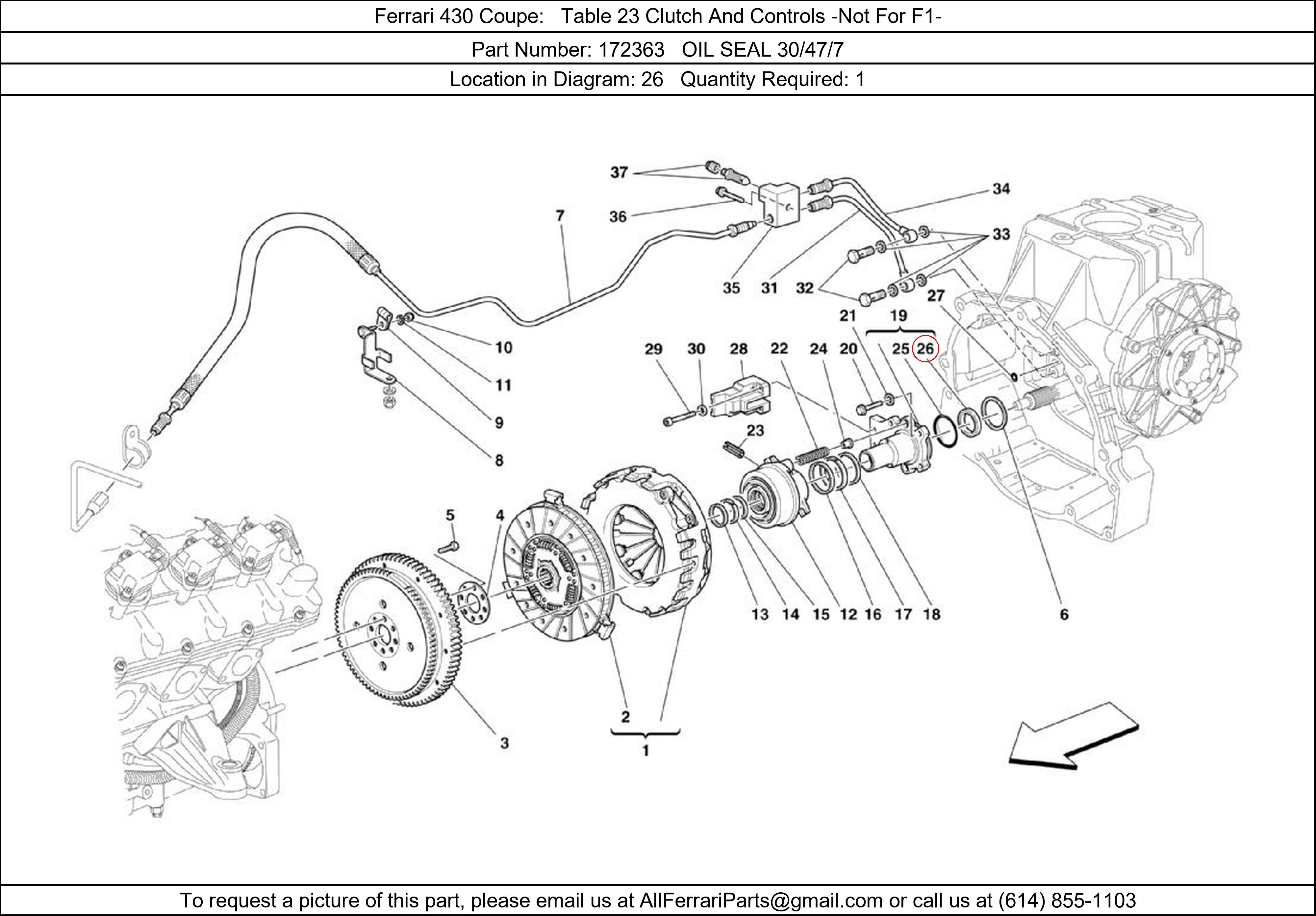 Ferrari Part 172363