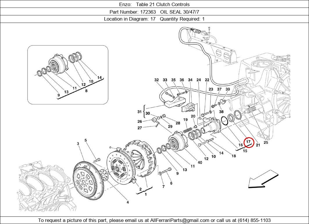 Ferrari Part 172363