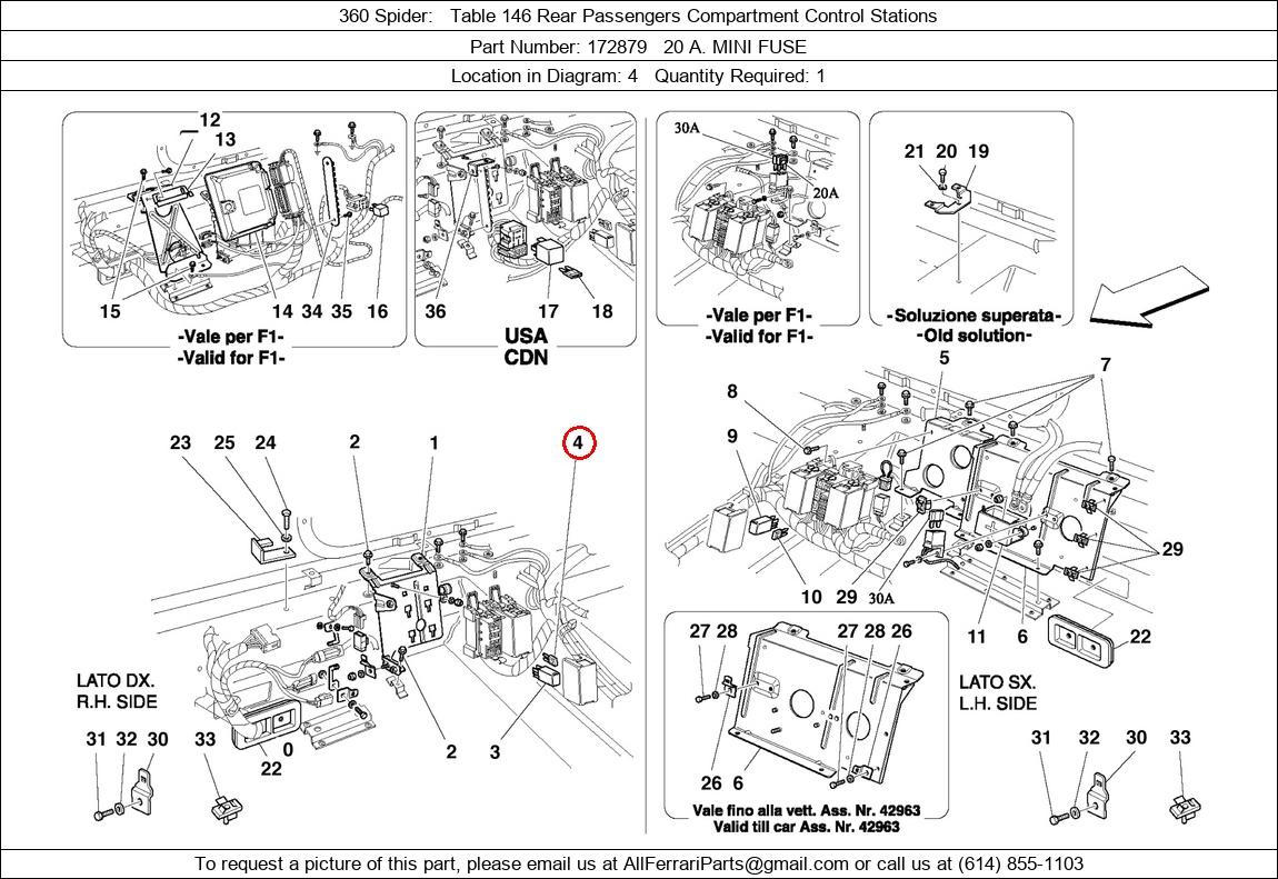 Ferrari Part 172879