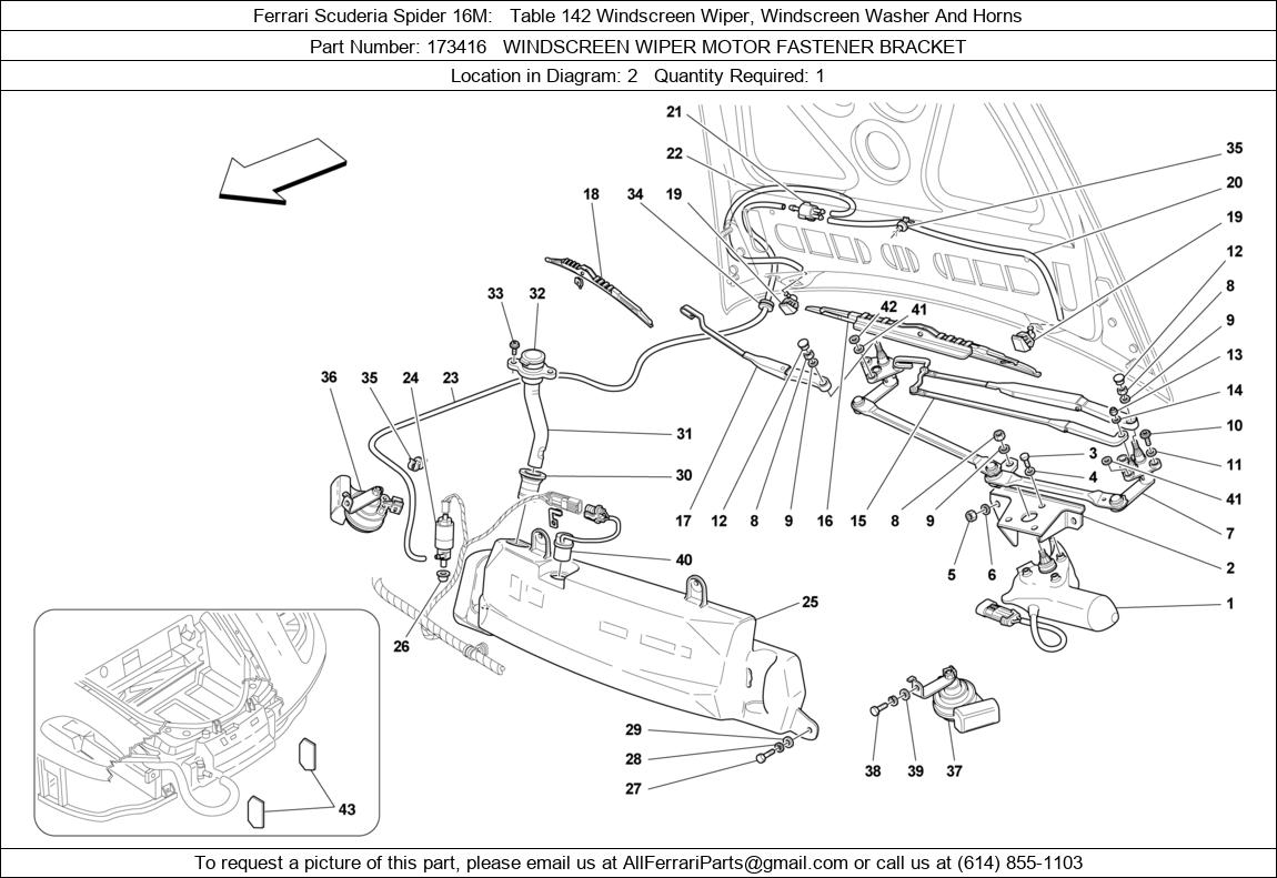 Ferrari Part 173416