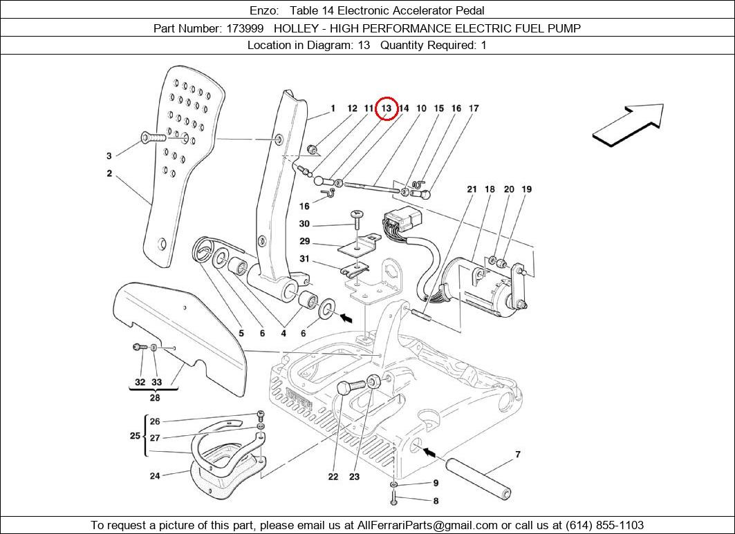 Ferrari Part 173999