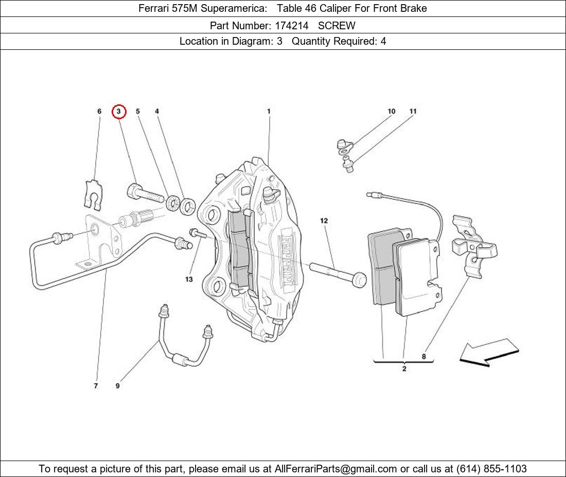 Ferrari Part 174214