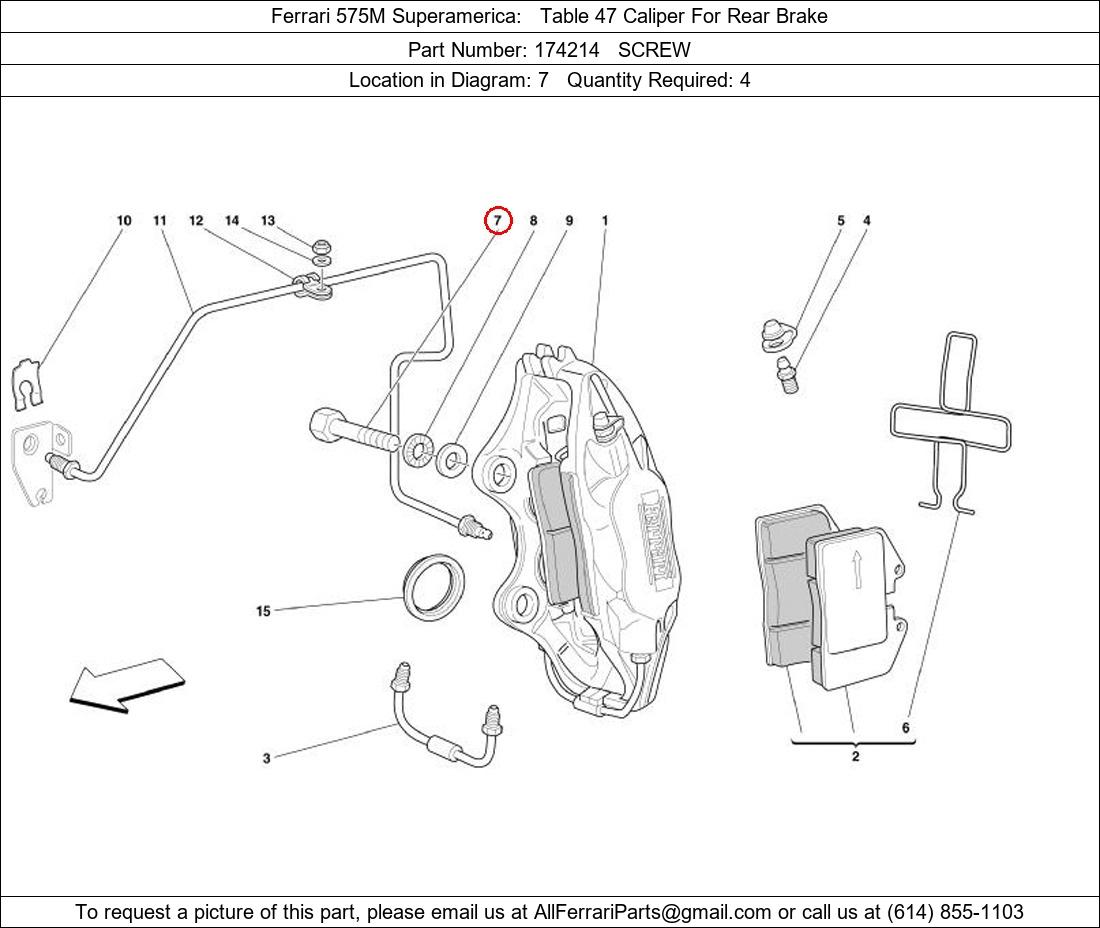 Ferrari Part 174214