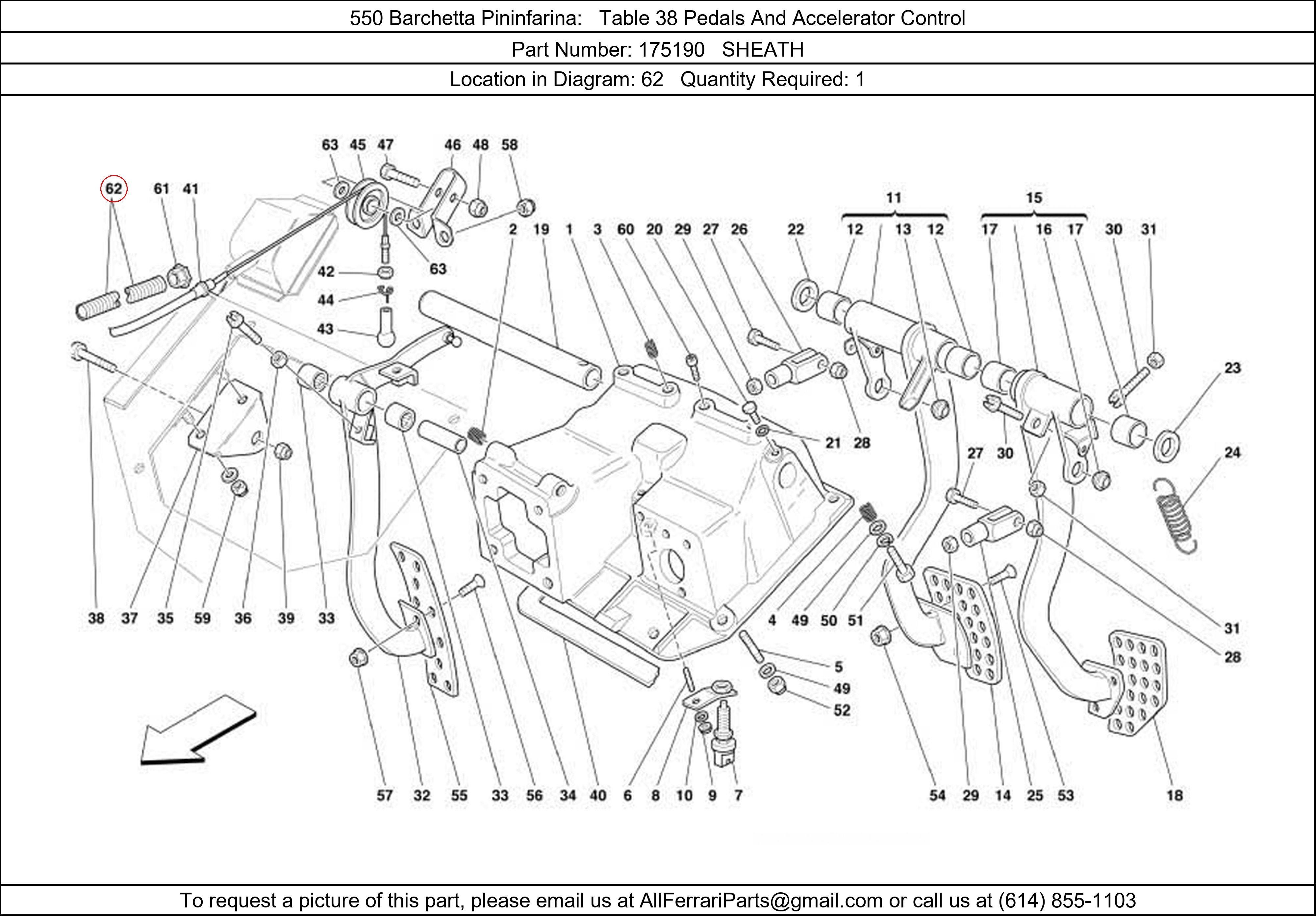 Ferrari Part 175190