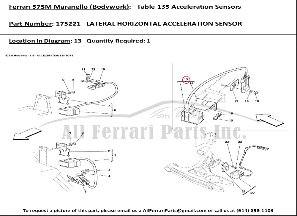 Ferrari Part 175221