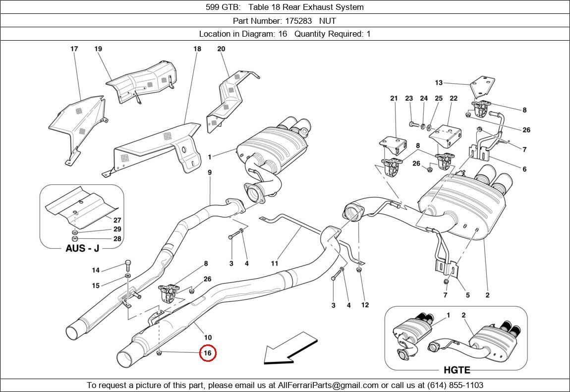 Ferrari Part 175283