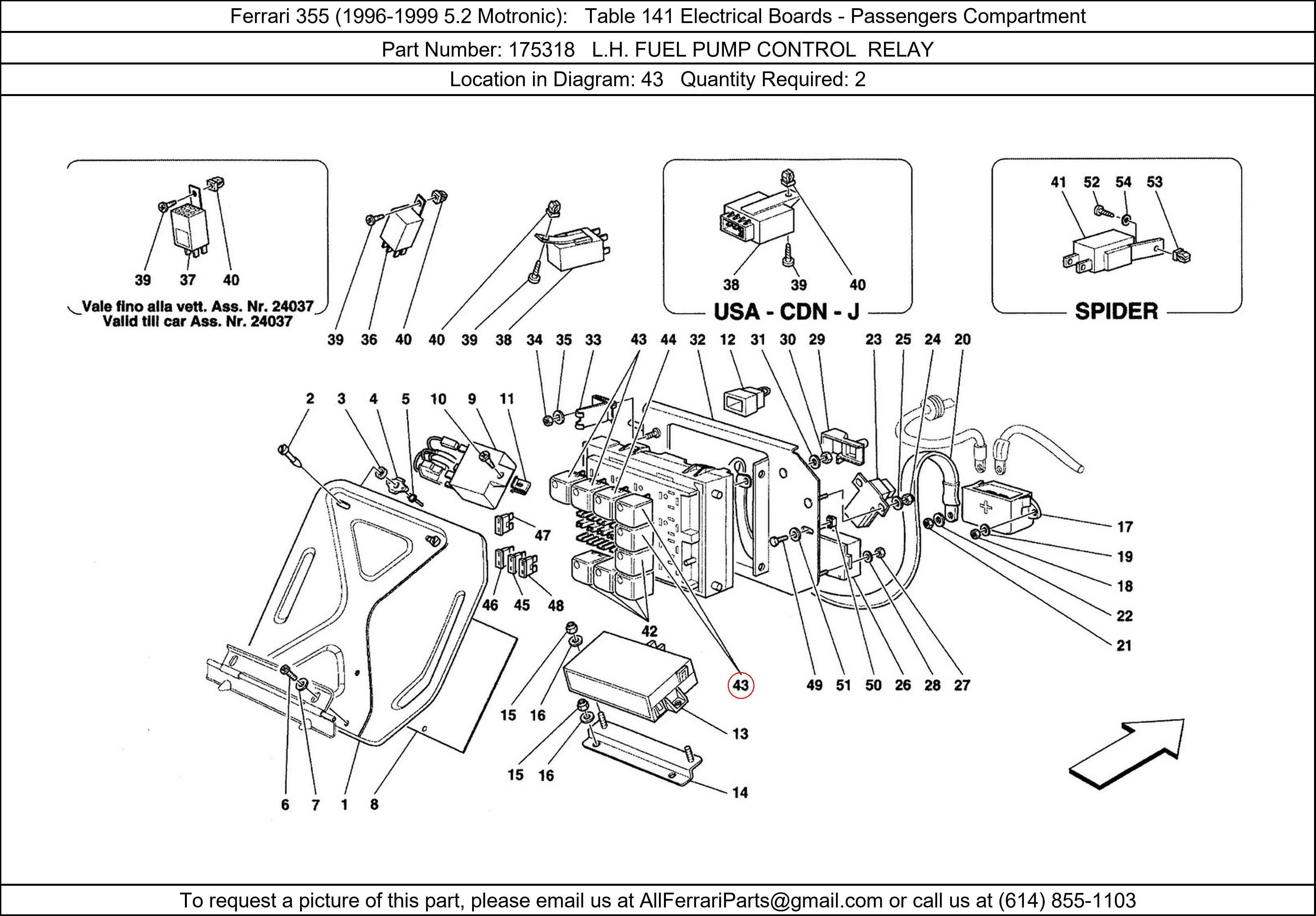 Ferrari Part 175318