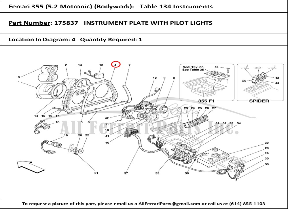 Ferrari Part 175837