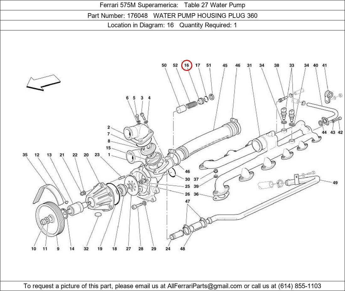 Ferrari Part 176048