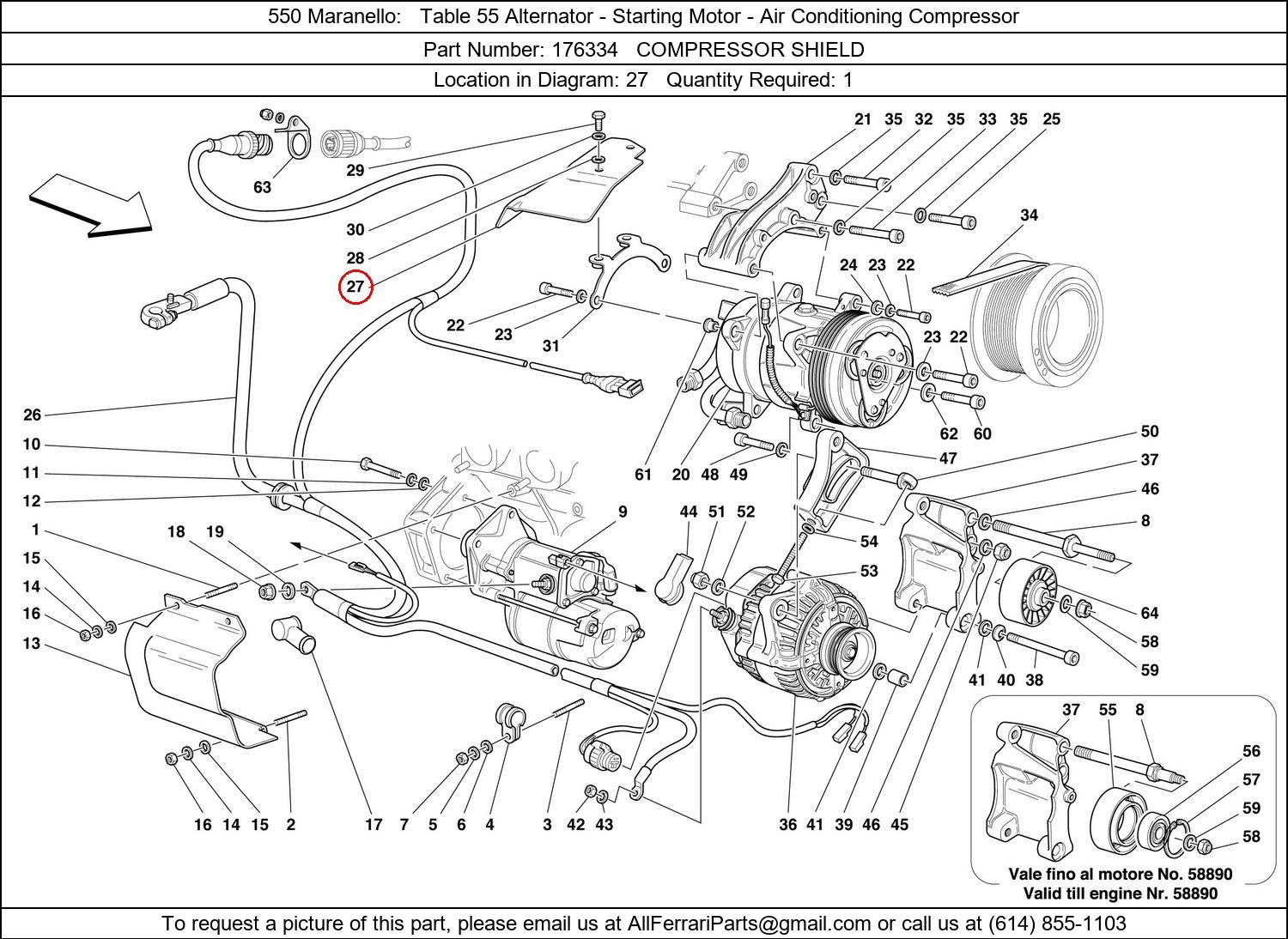 Ferrari Part 176334