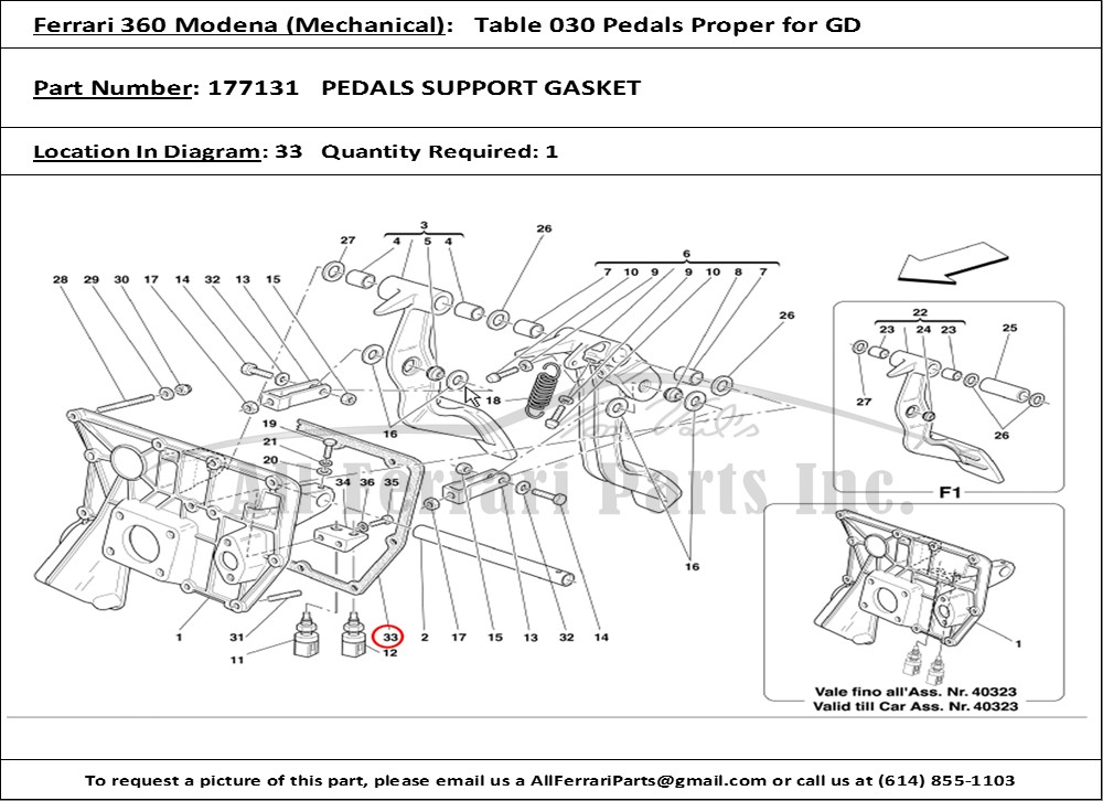 Ferrari Part 177131