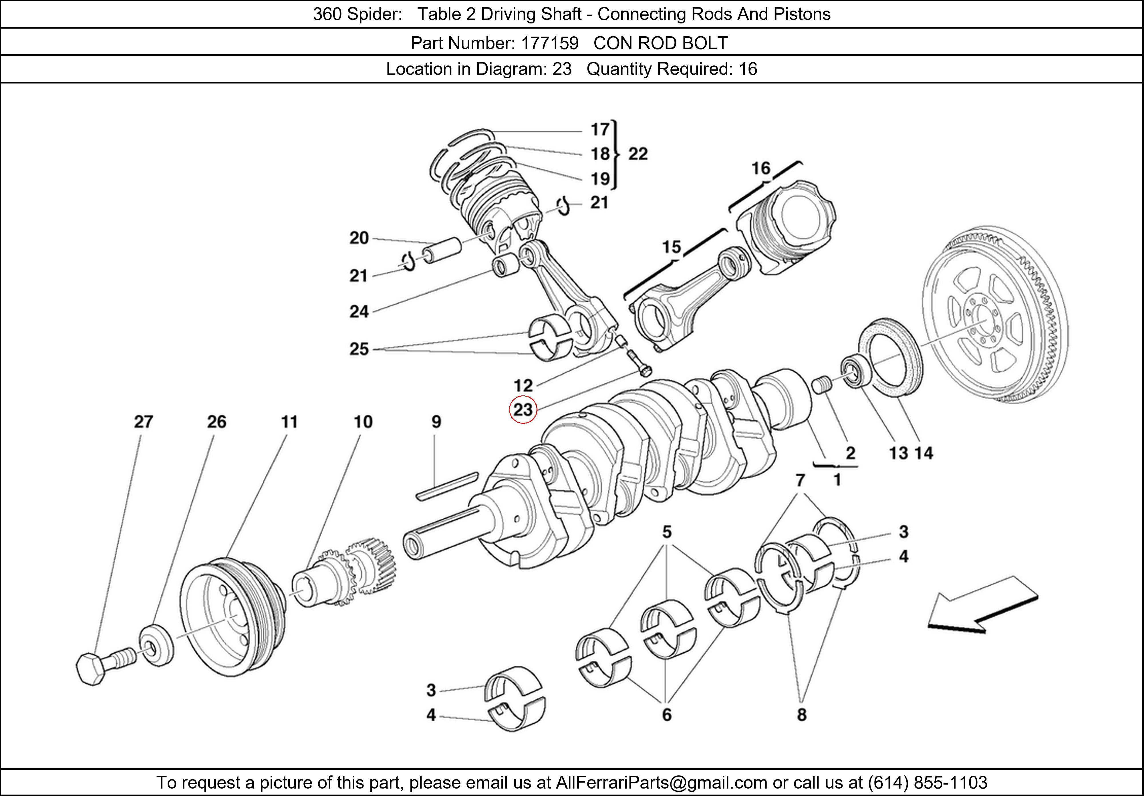 Ferrari Part 177159