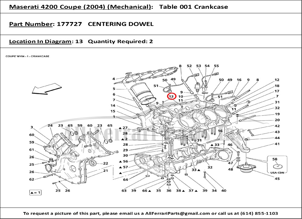 Ferrari Part 177727