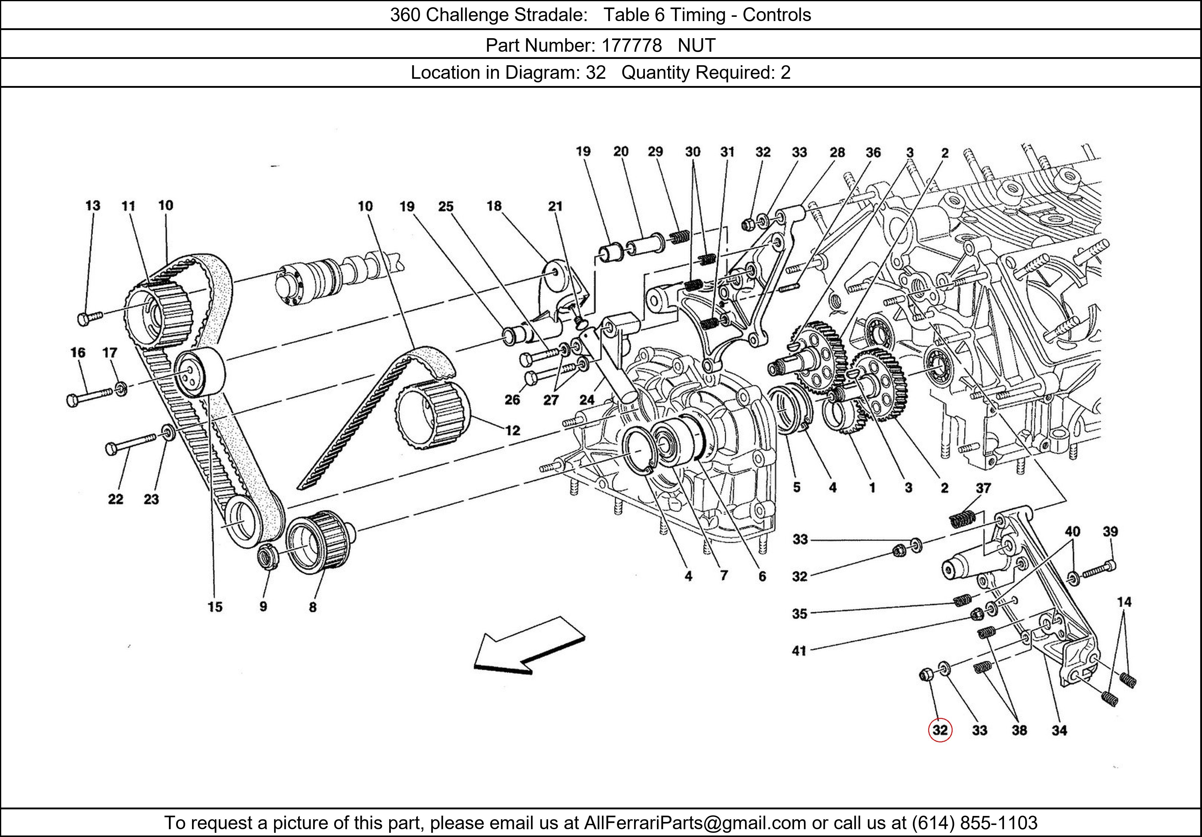 Ferrari Part 177778