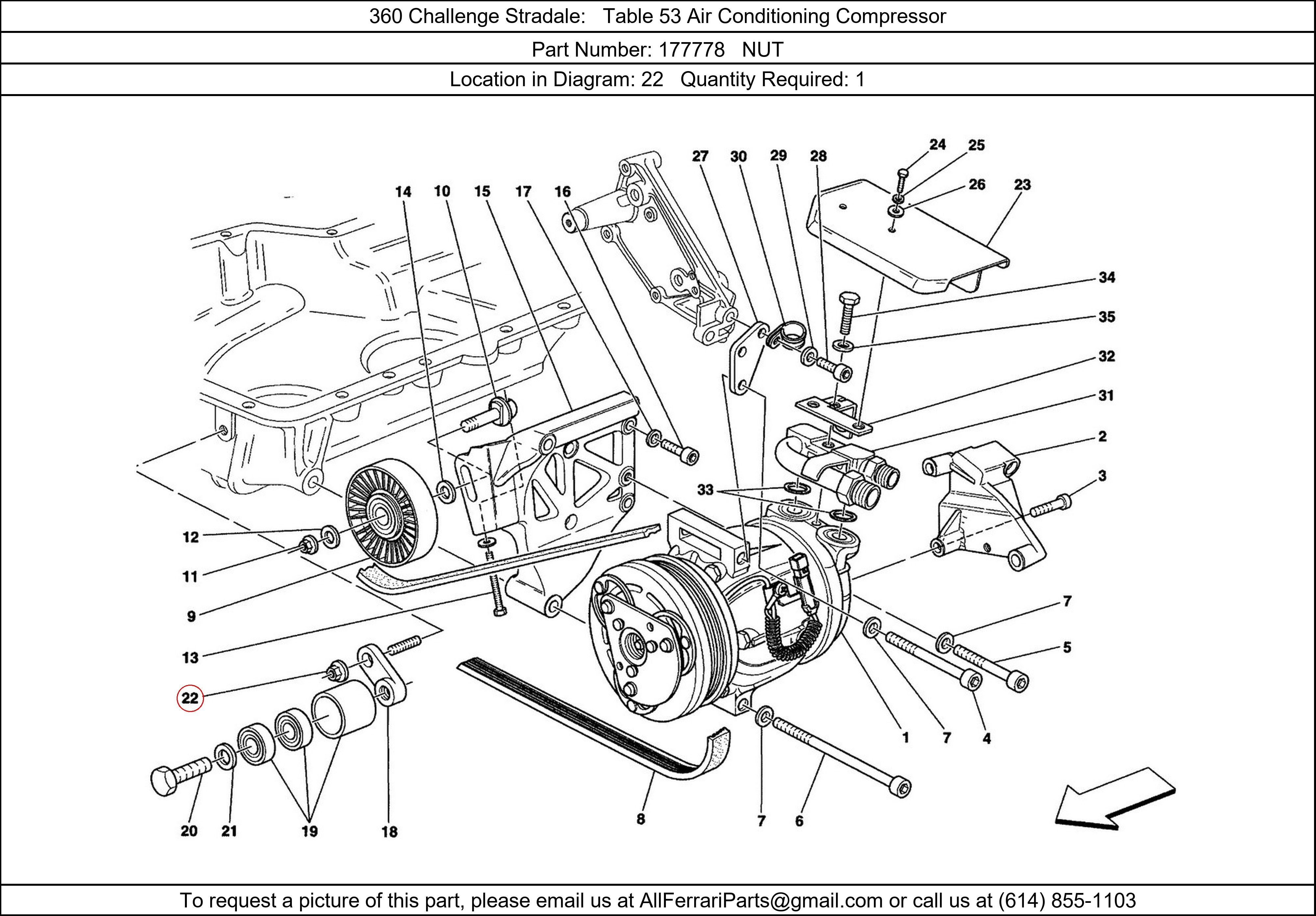 Ferrari Part 177778