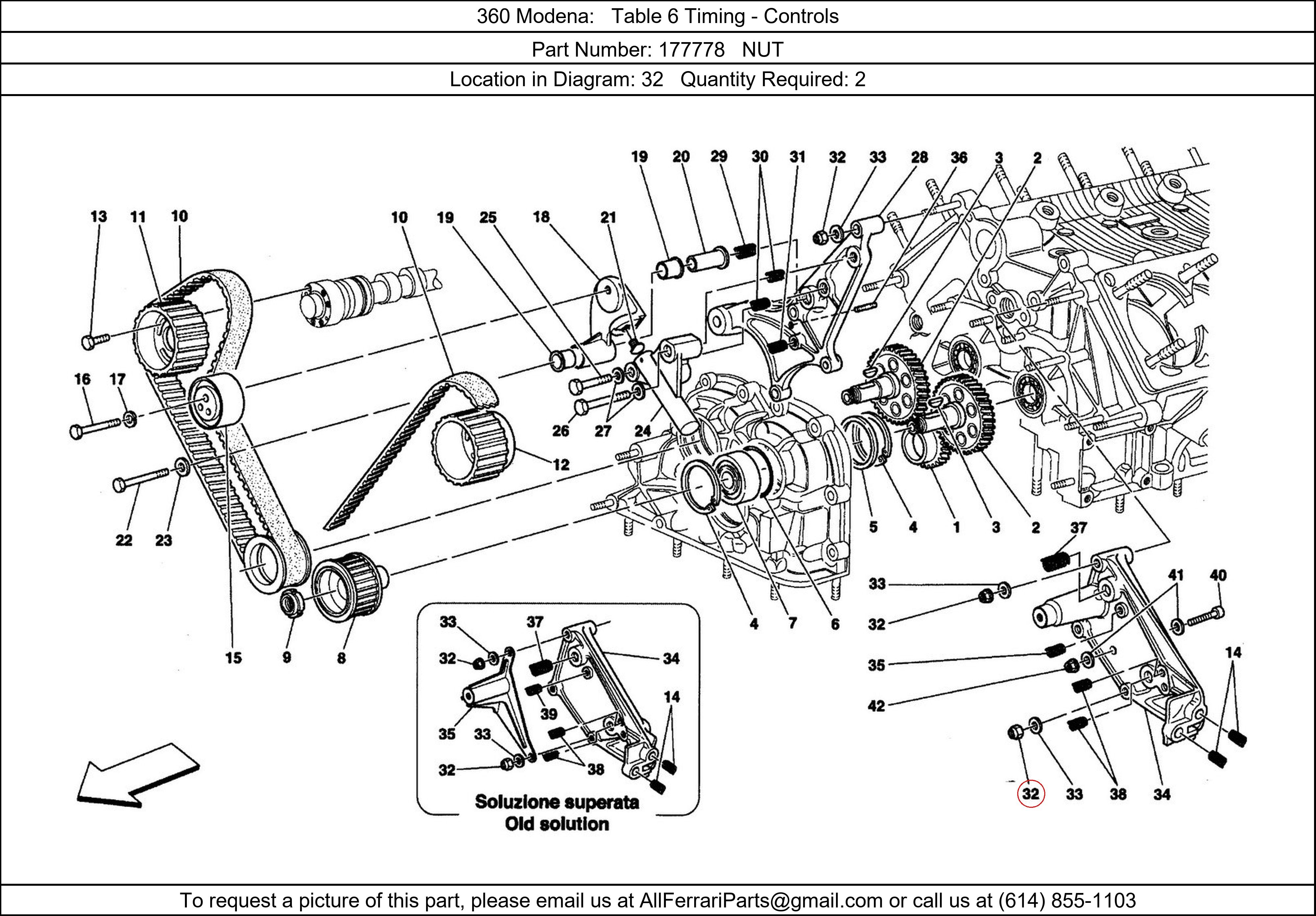 Ferrari Part 177778