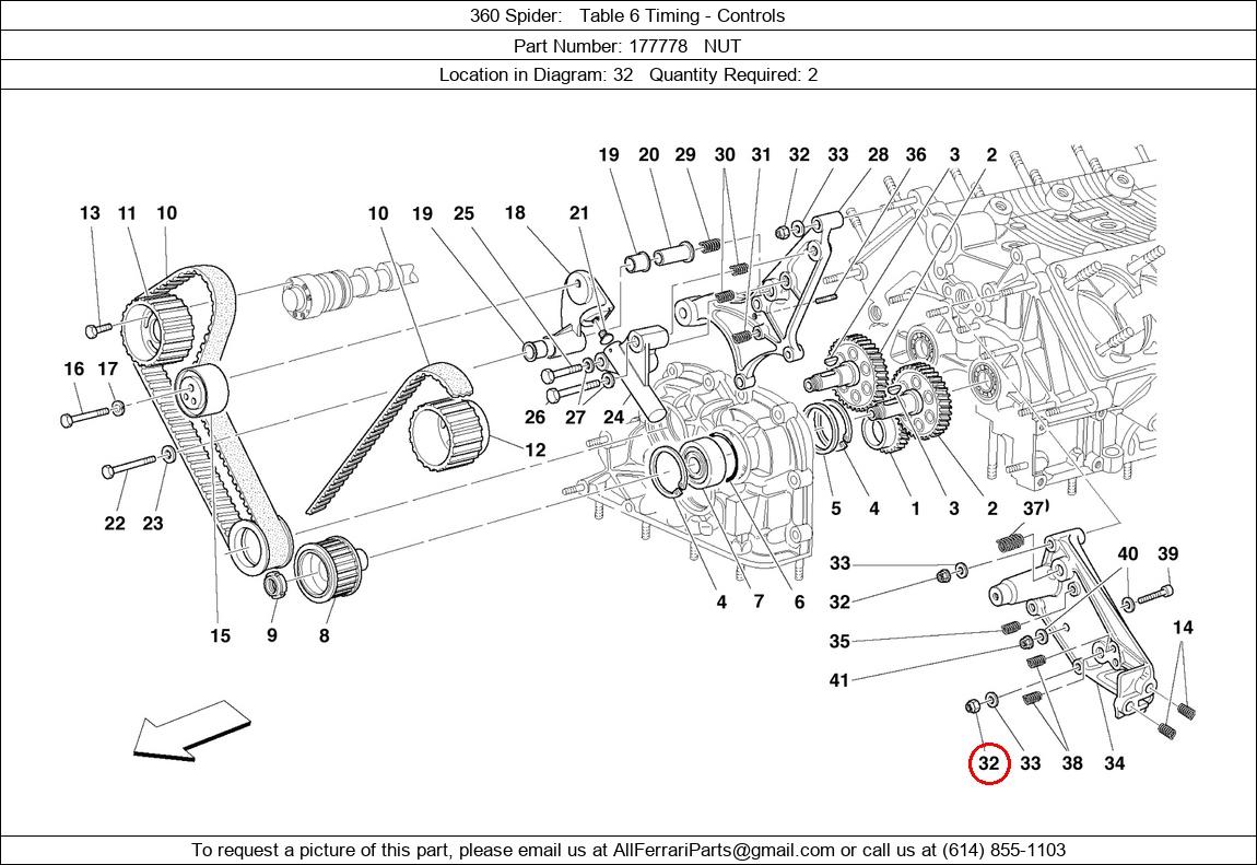 Ferrari Part 177778