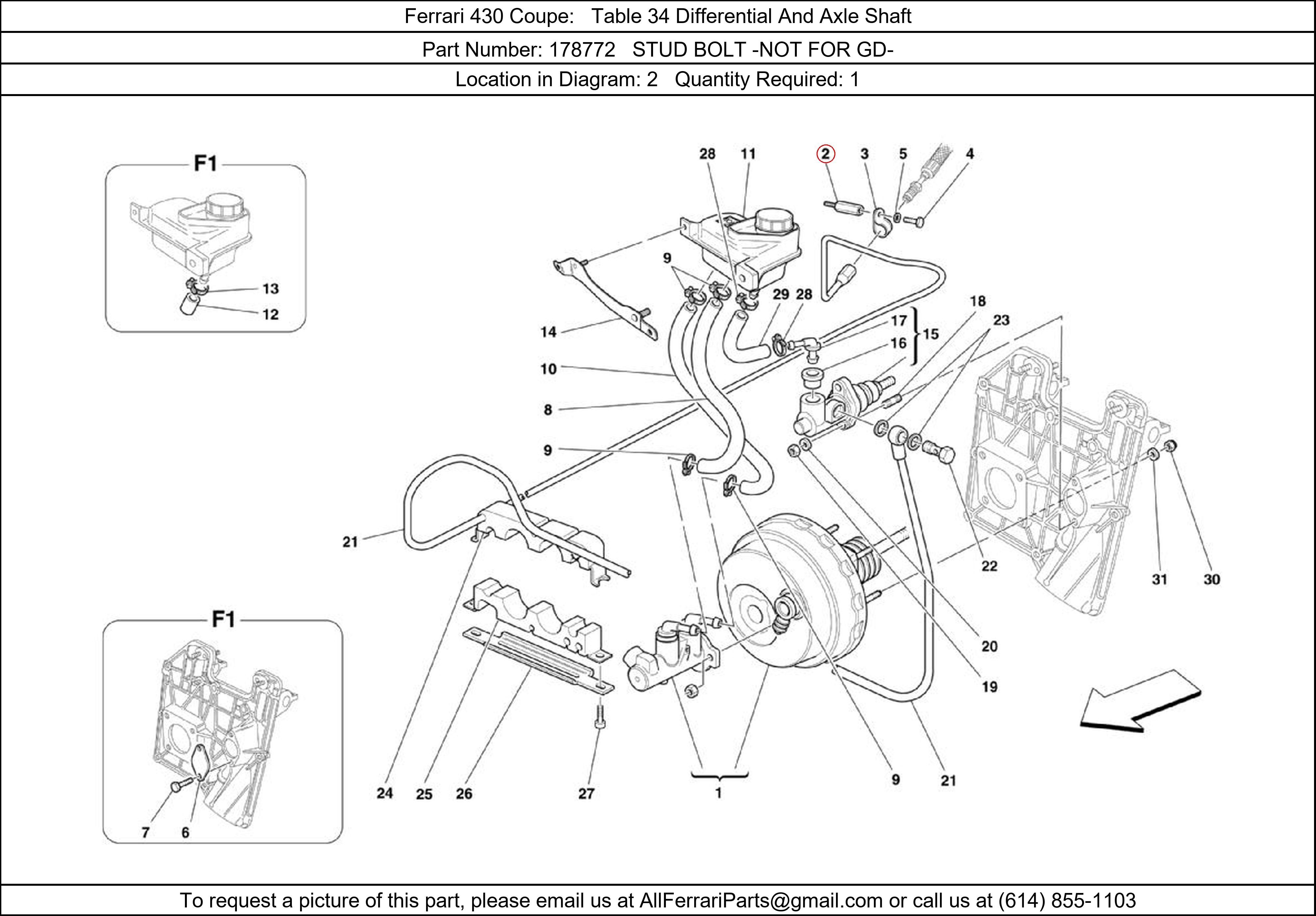 Ferrari Part 178772