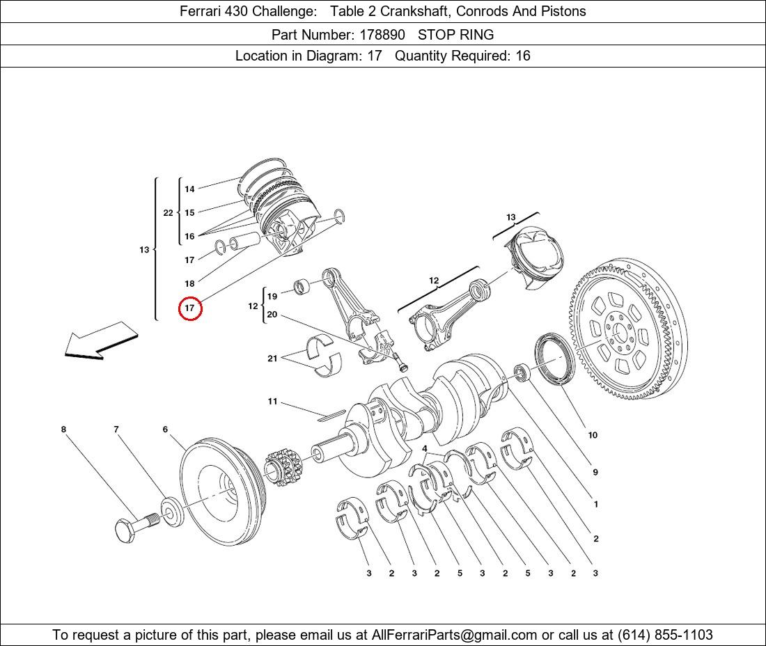 Ferrari Part 178890