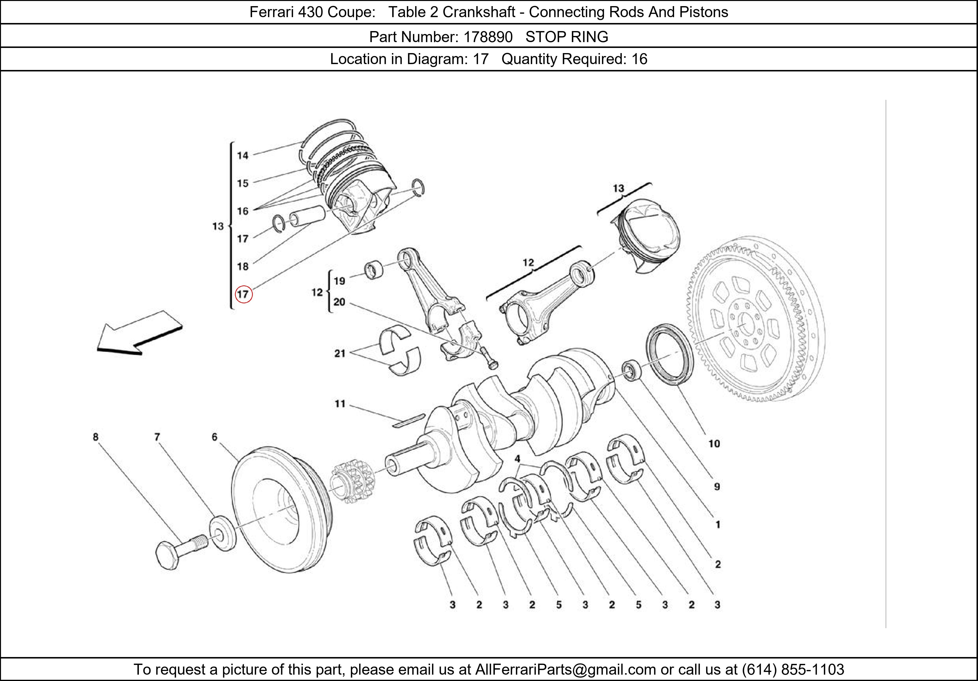 Ferrari Part 178890