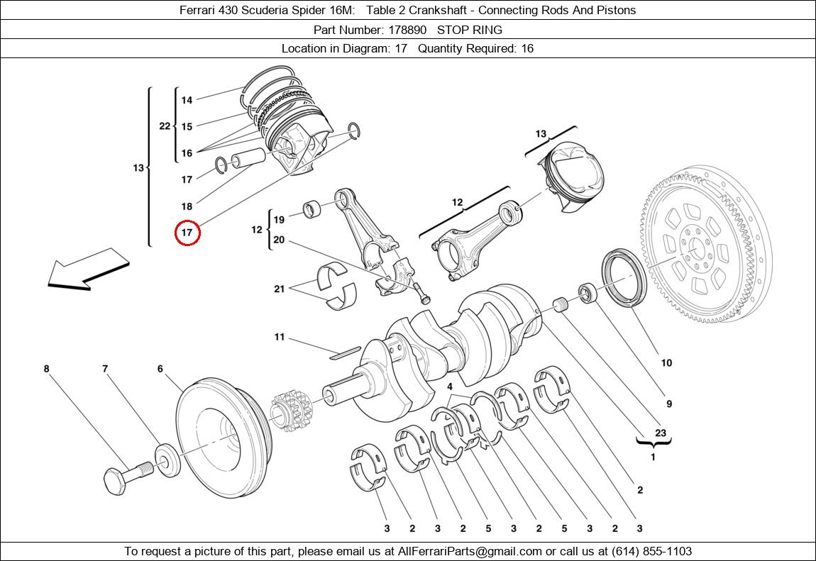 Ferrari Part 178890