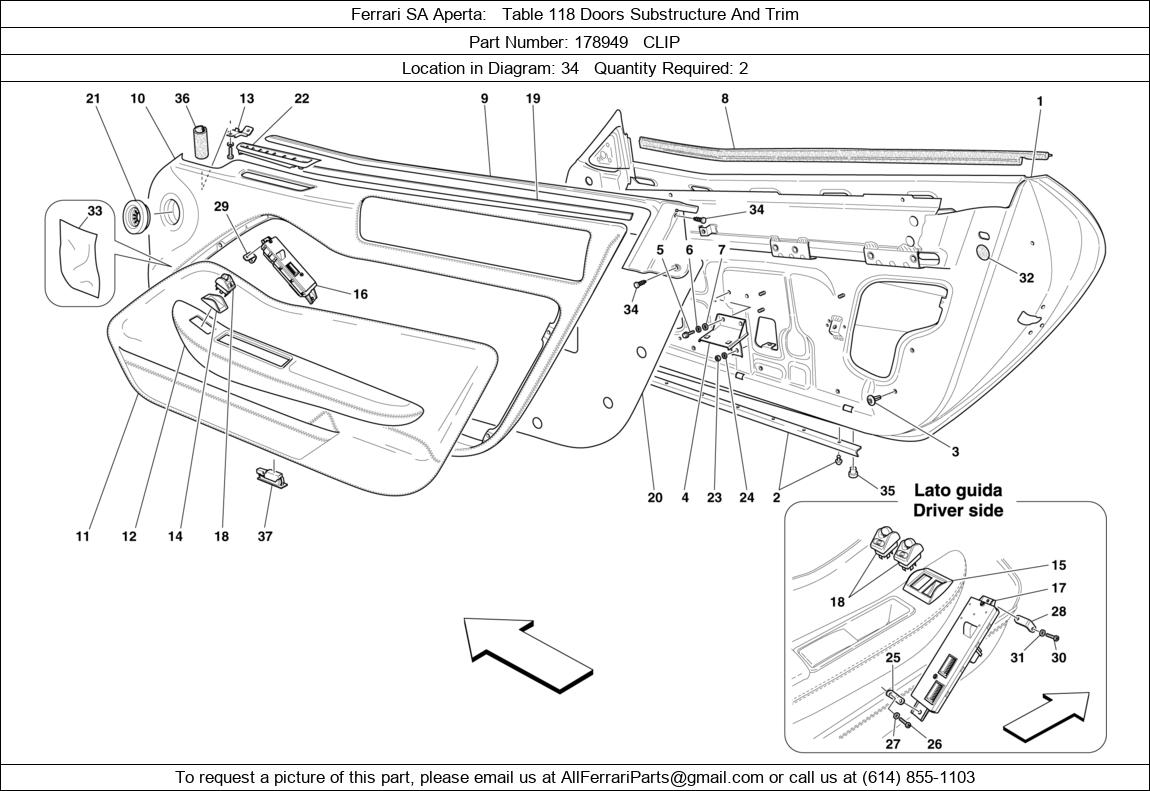 Ferrari Part 178949