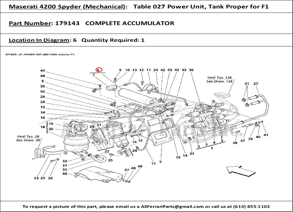 Ferrari Part 179143