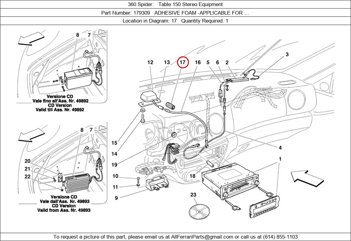 Ferrari Part 179309