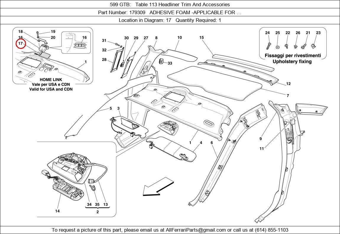 Ferrari Part 179309