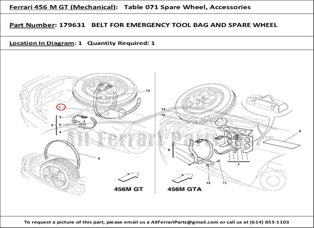 Ferrari Part 179631