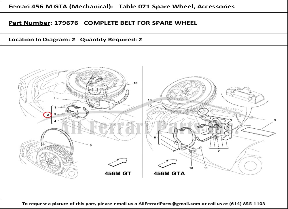 Ferrari Part 179676