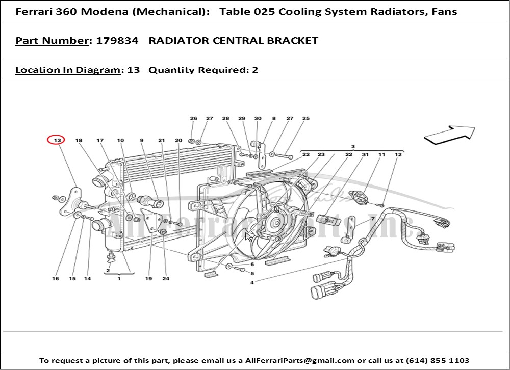 Ferrari Part 179834